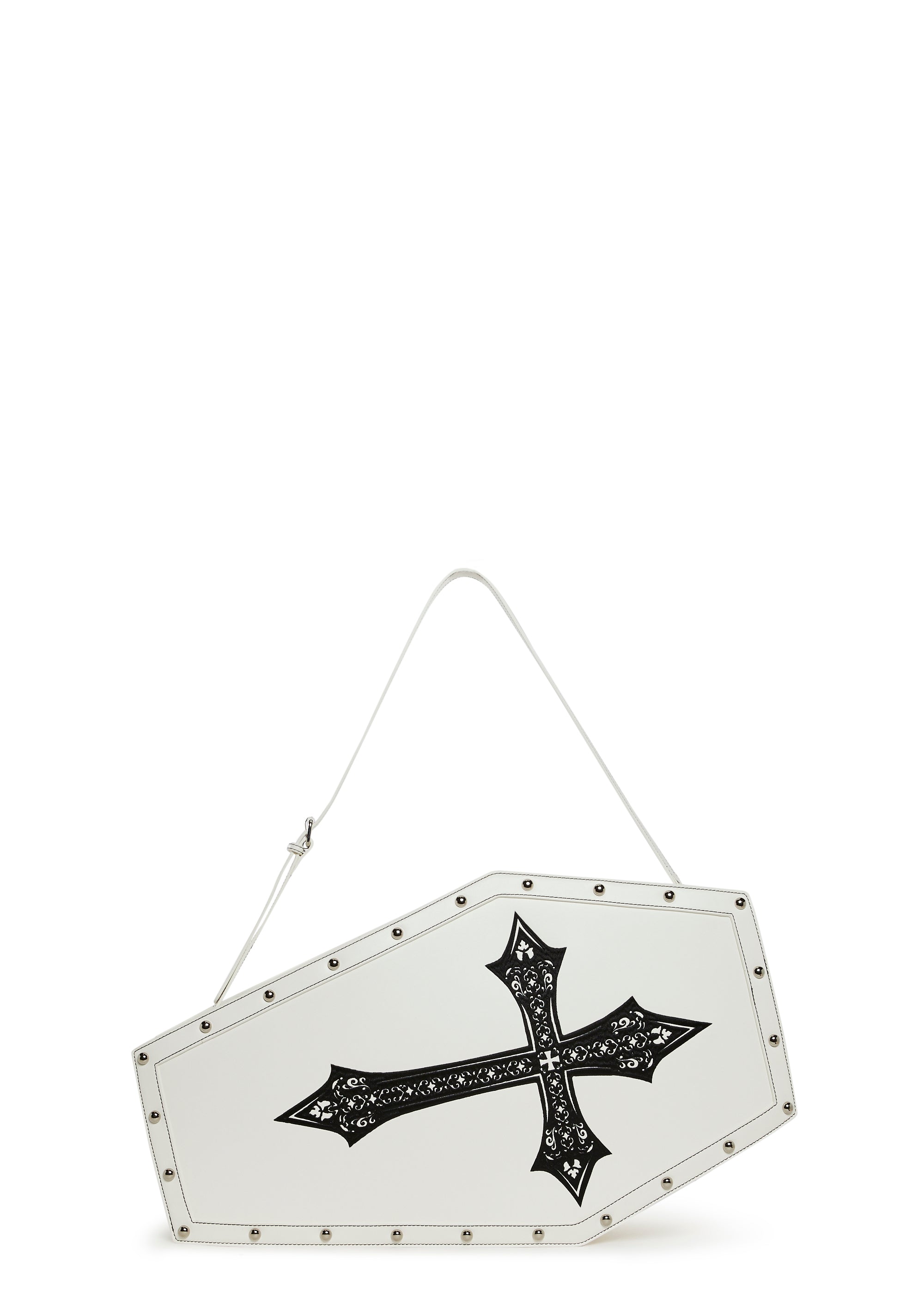 Dead Weight Coffin Weekender - White