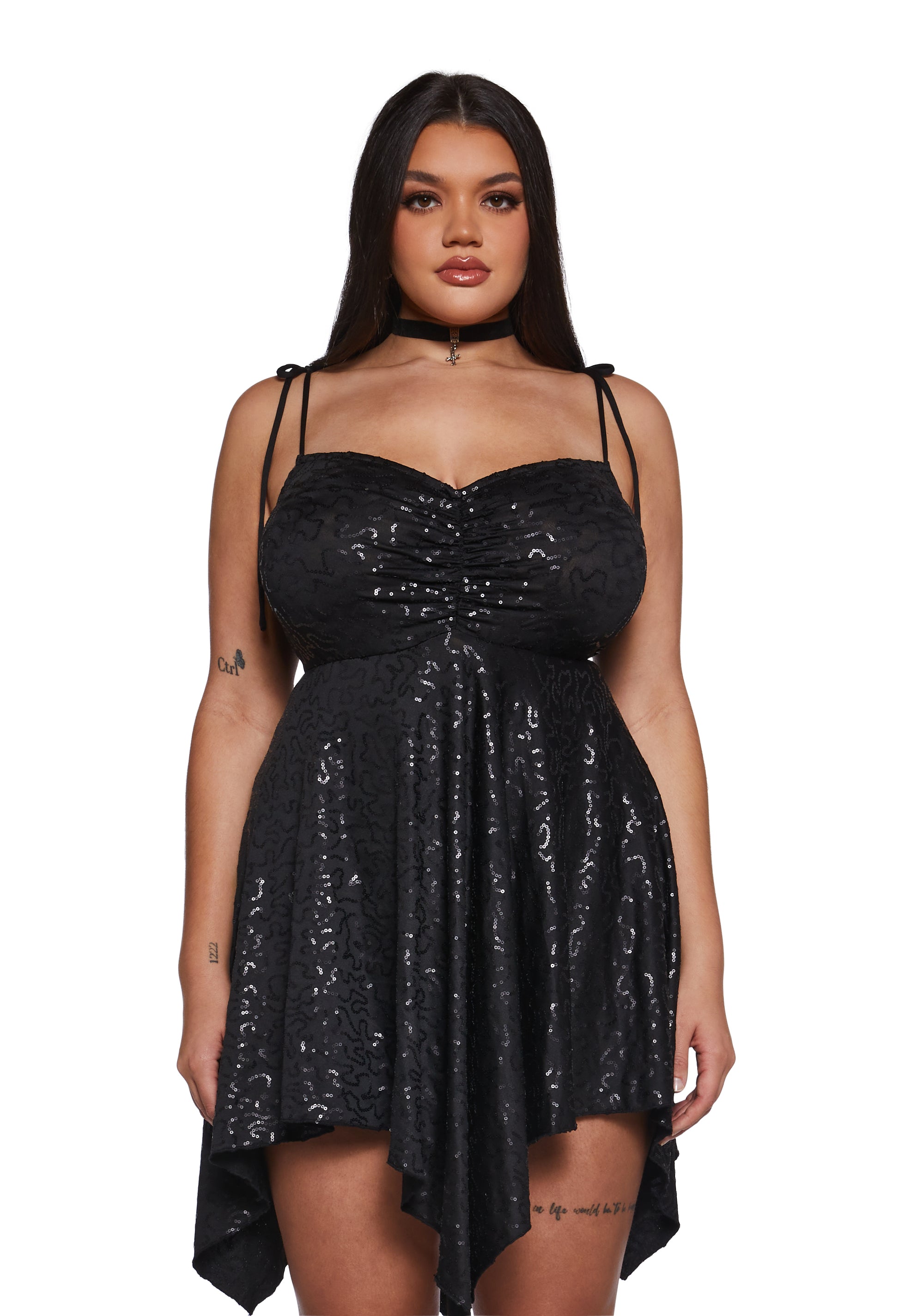 Alternative view of Keep Shining Mini Dress - Sequin