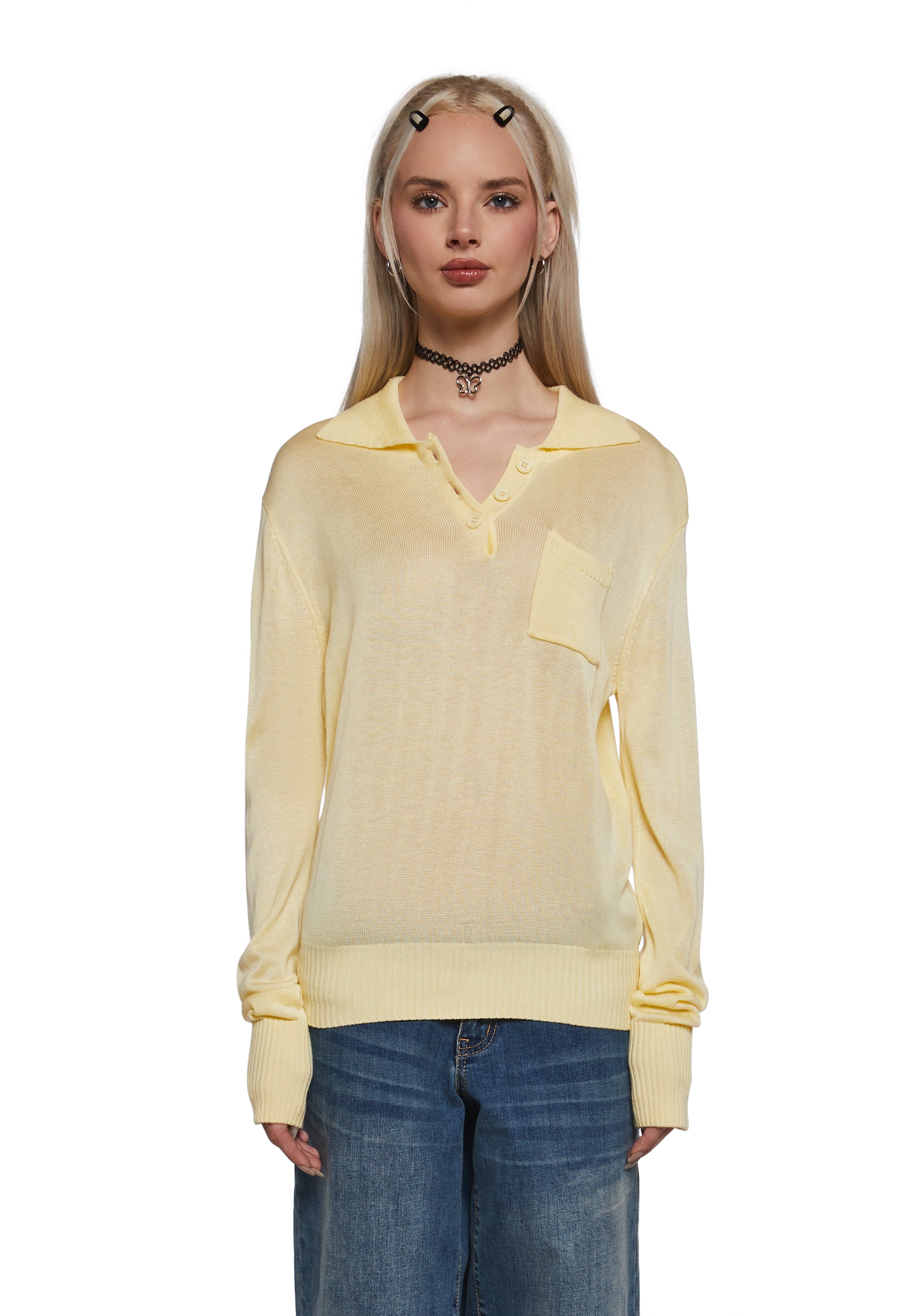 Carolyn Collar Sweater