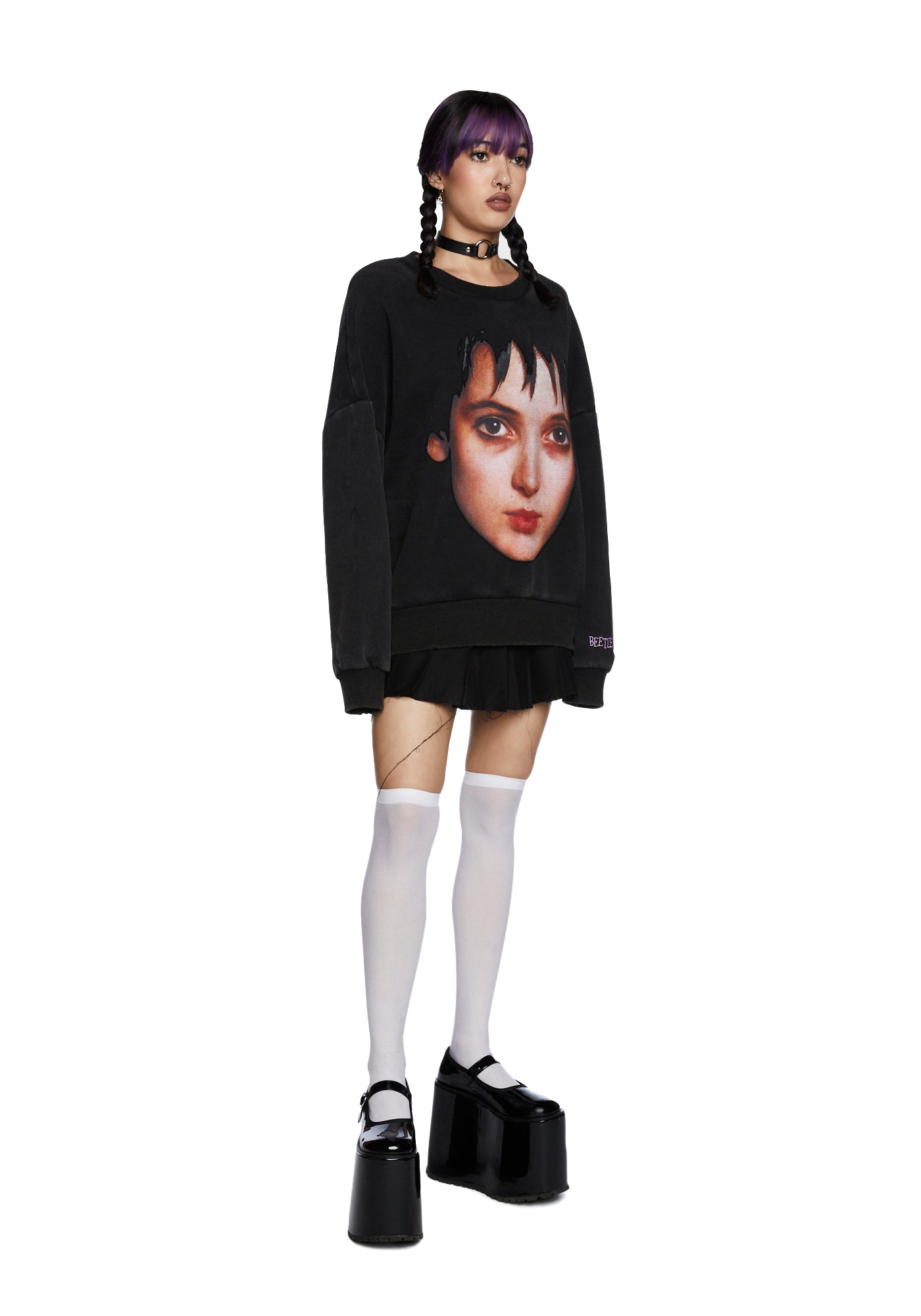 Alternative view of Distressed Soul Oversized Sweatshirt