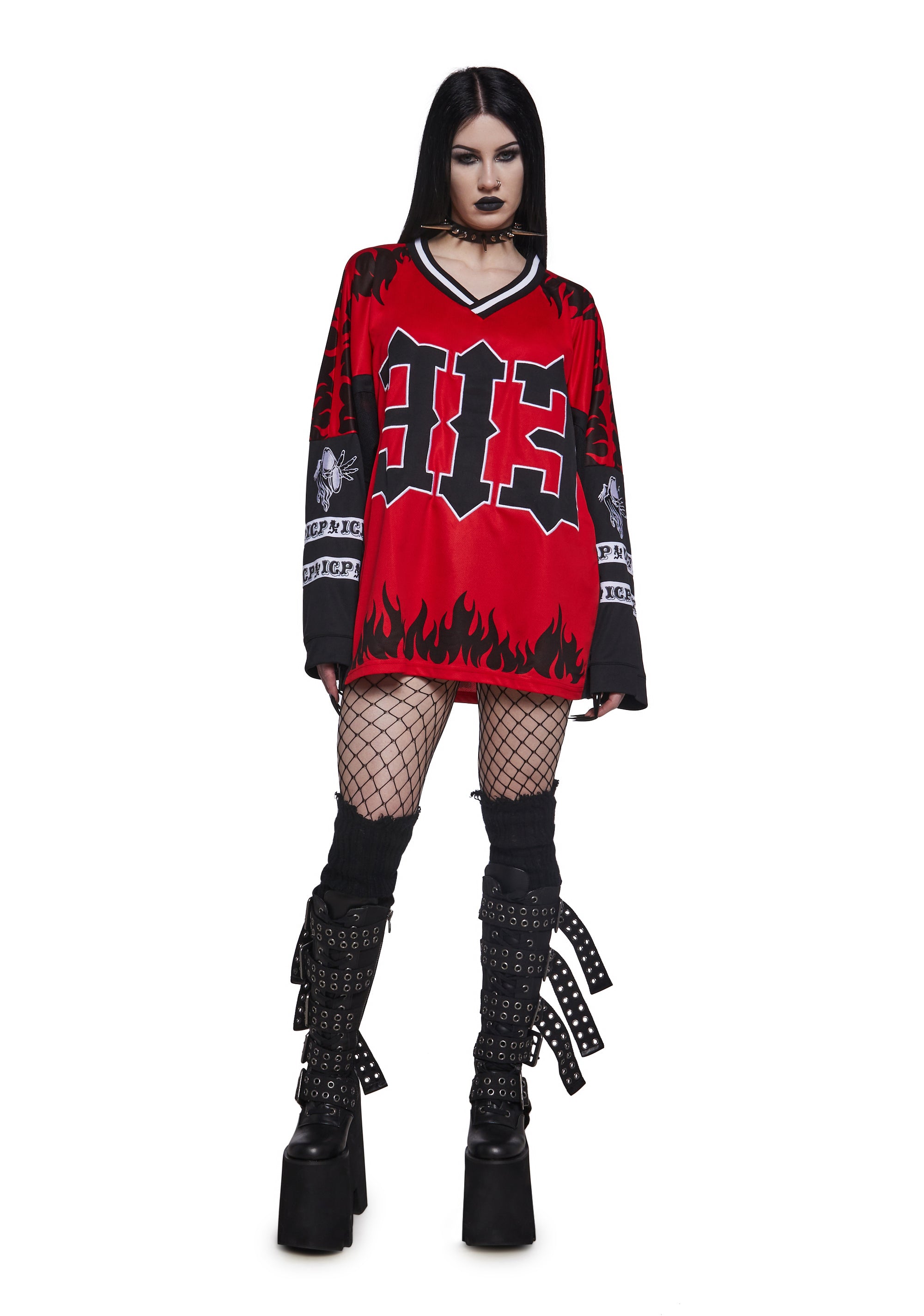 Alternative view of 313 Hotline Oversized Jersey Tee