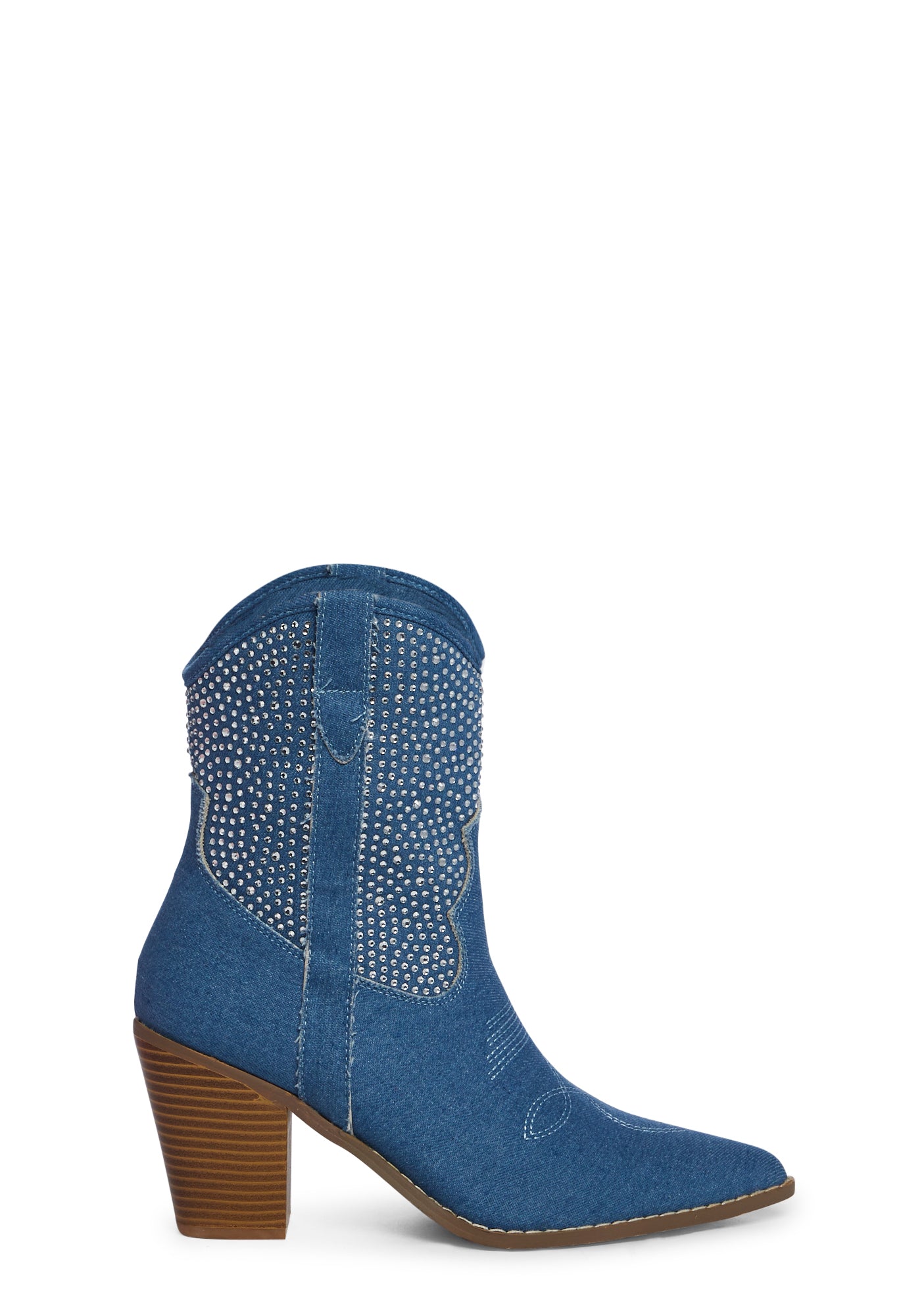 Cowgirl Ways Western Boots - Blue