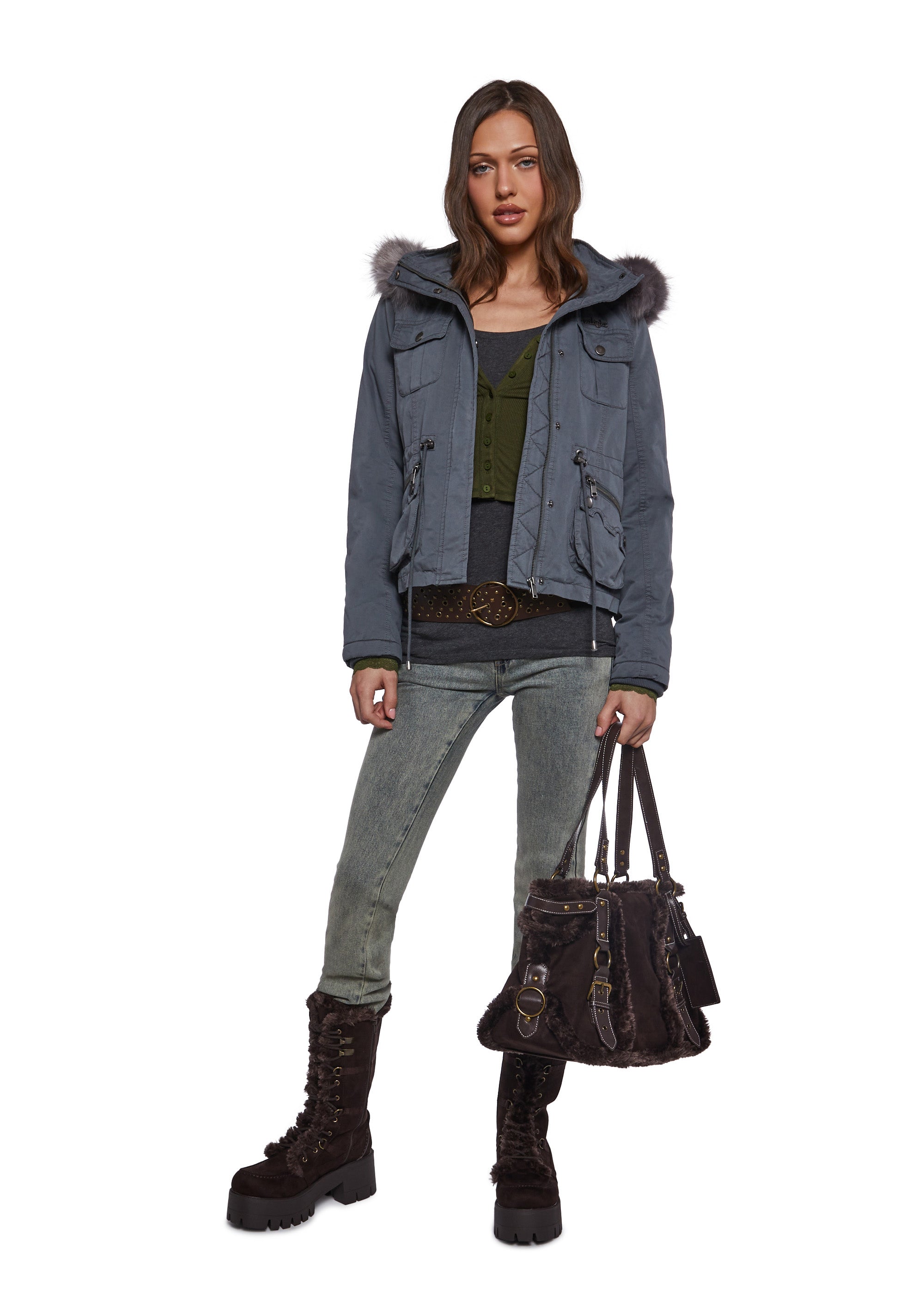 Alternative view of Forks Winter Washed Twill Parka