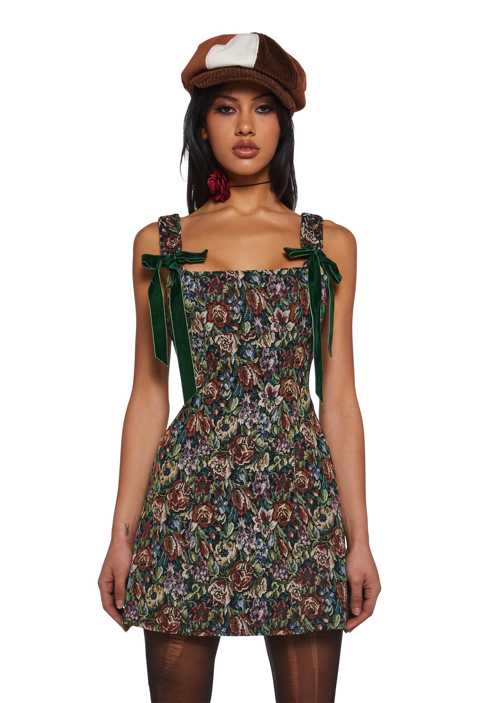 Pixie Stardust Mini Dress - Jacquard