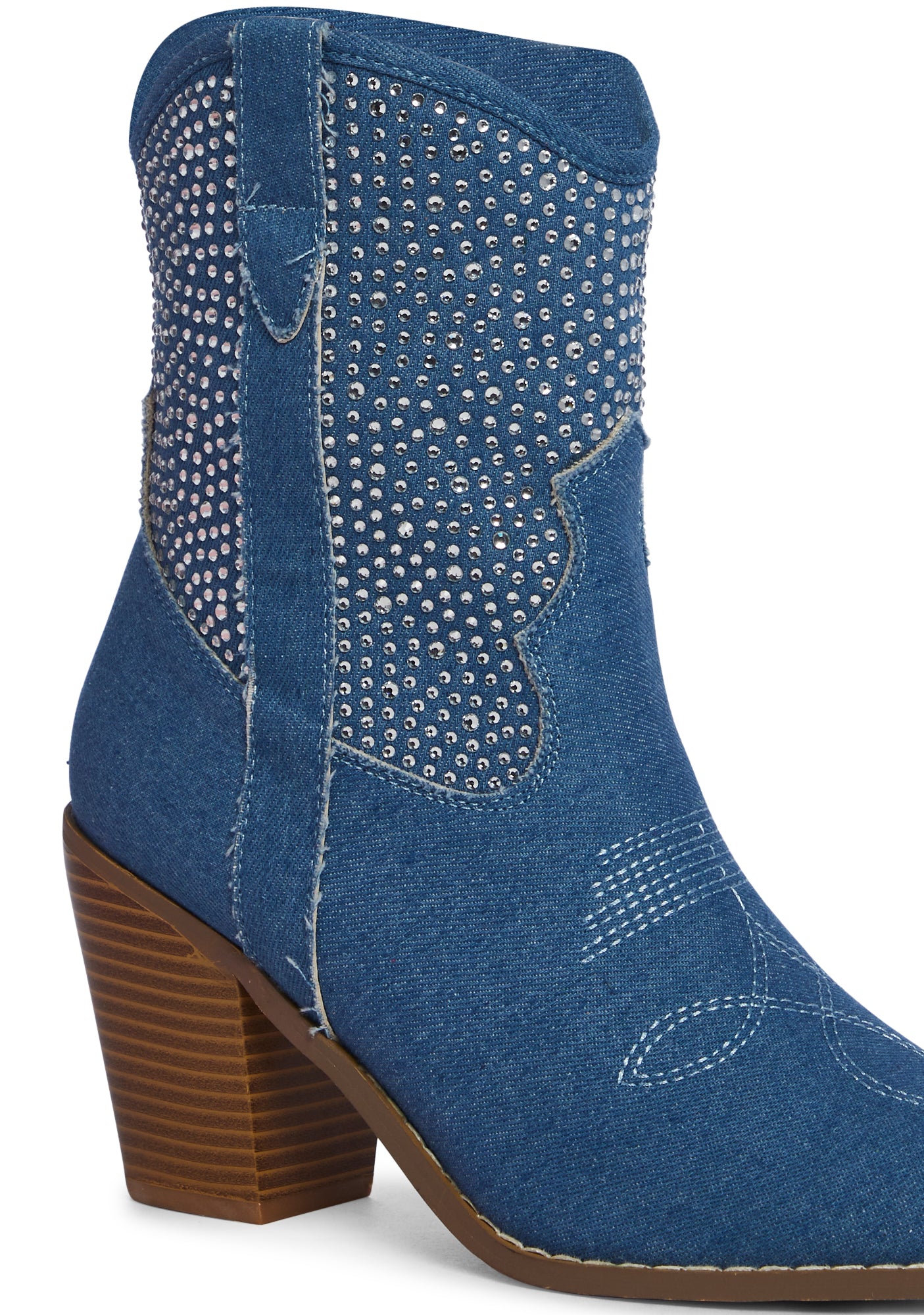 Alternative view of Cowgirl Ways Western Boots - Blue