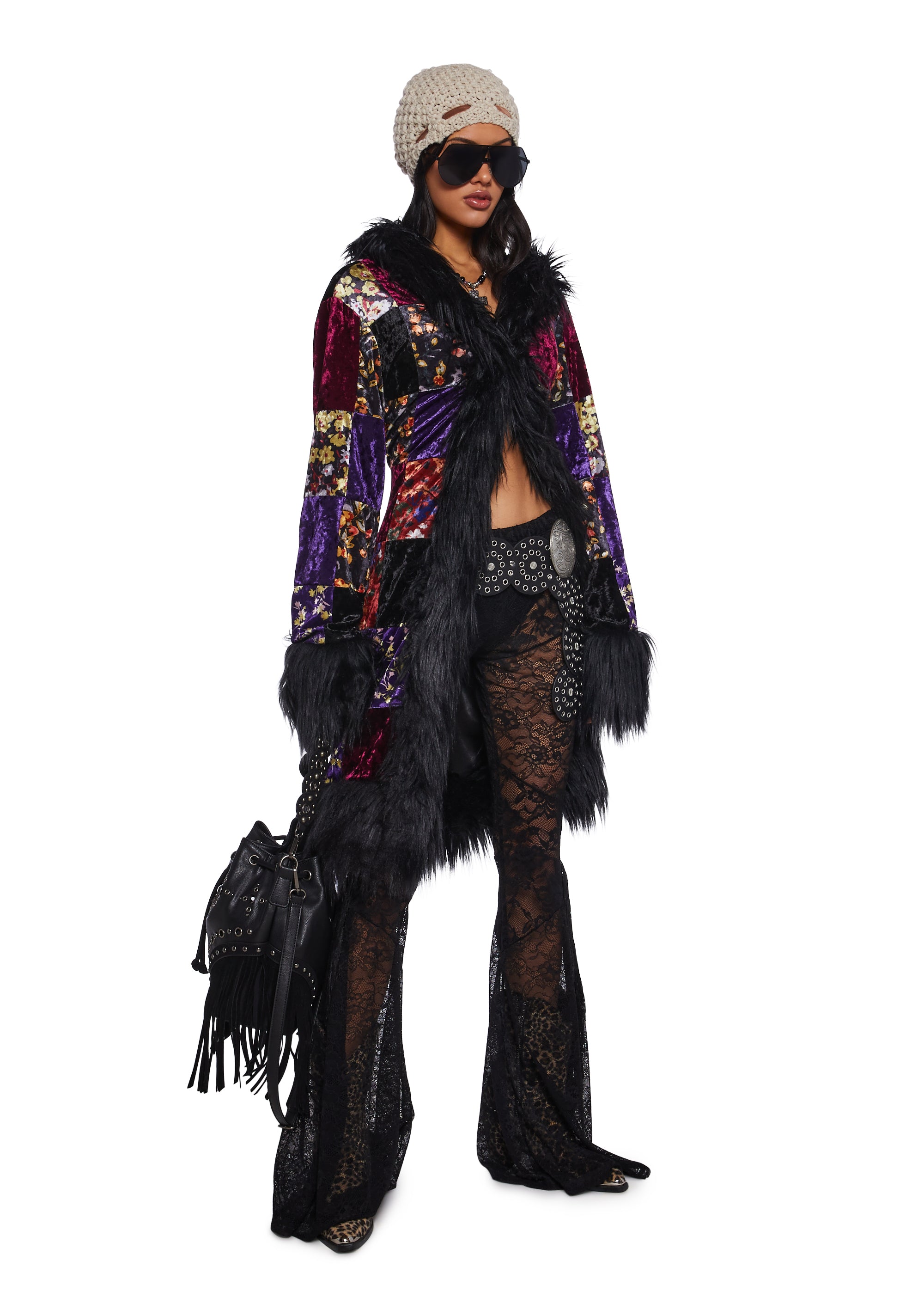 Alternative view of Bold Love Velvet Coat