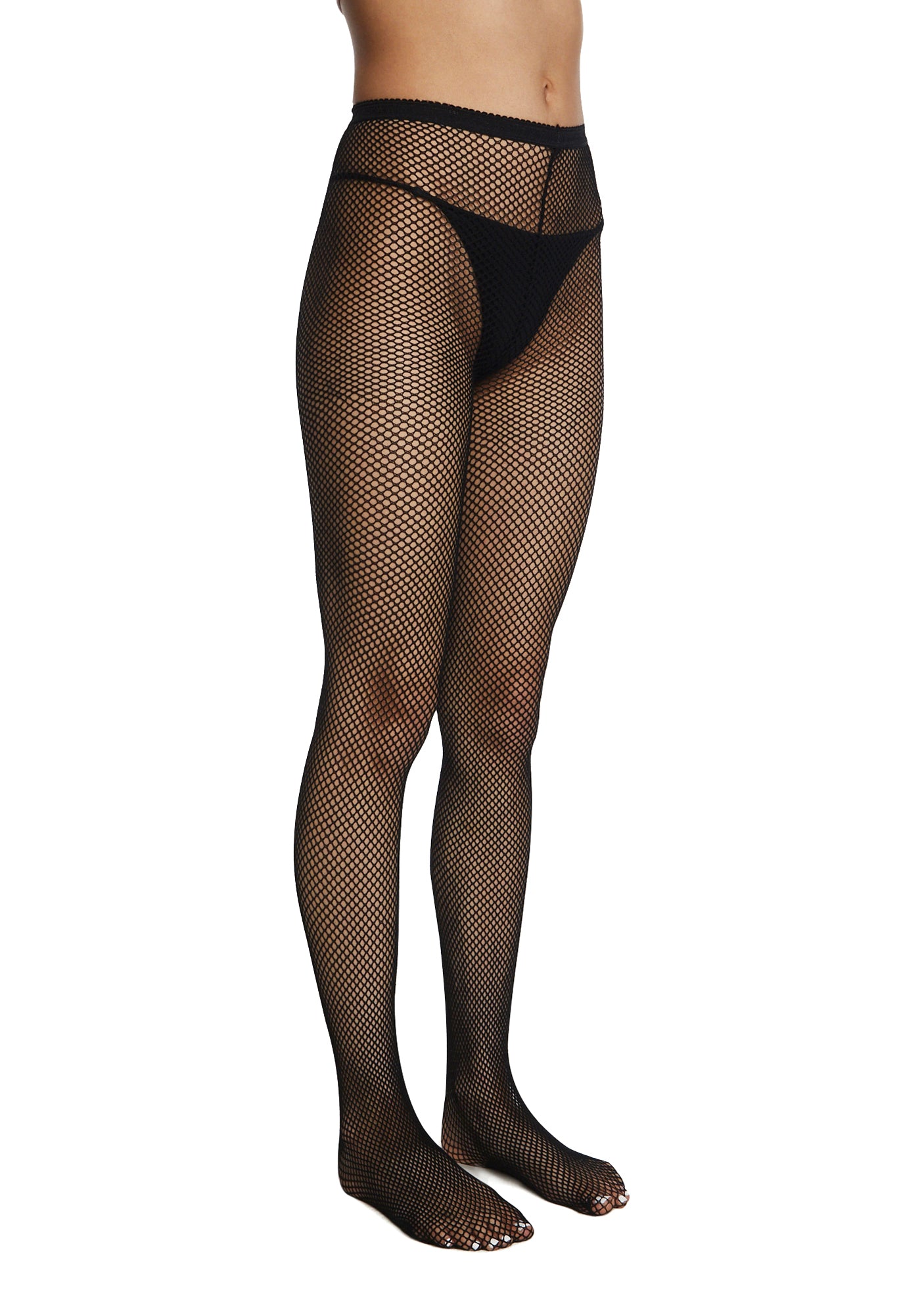 Alternative view of Groupie Luv Fishnet Tights