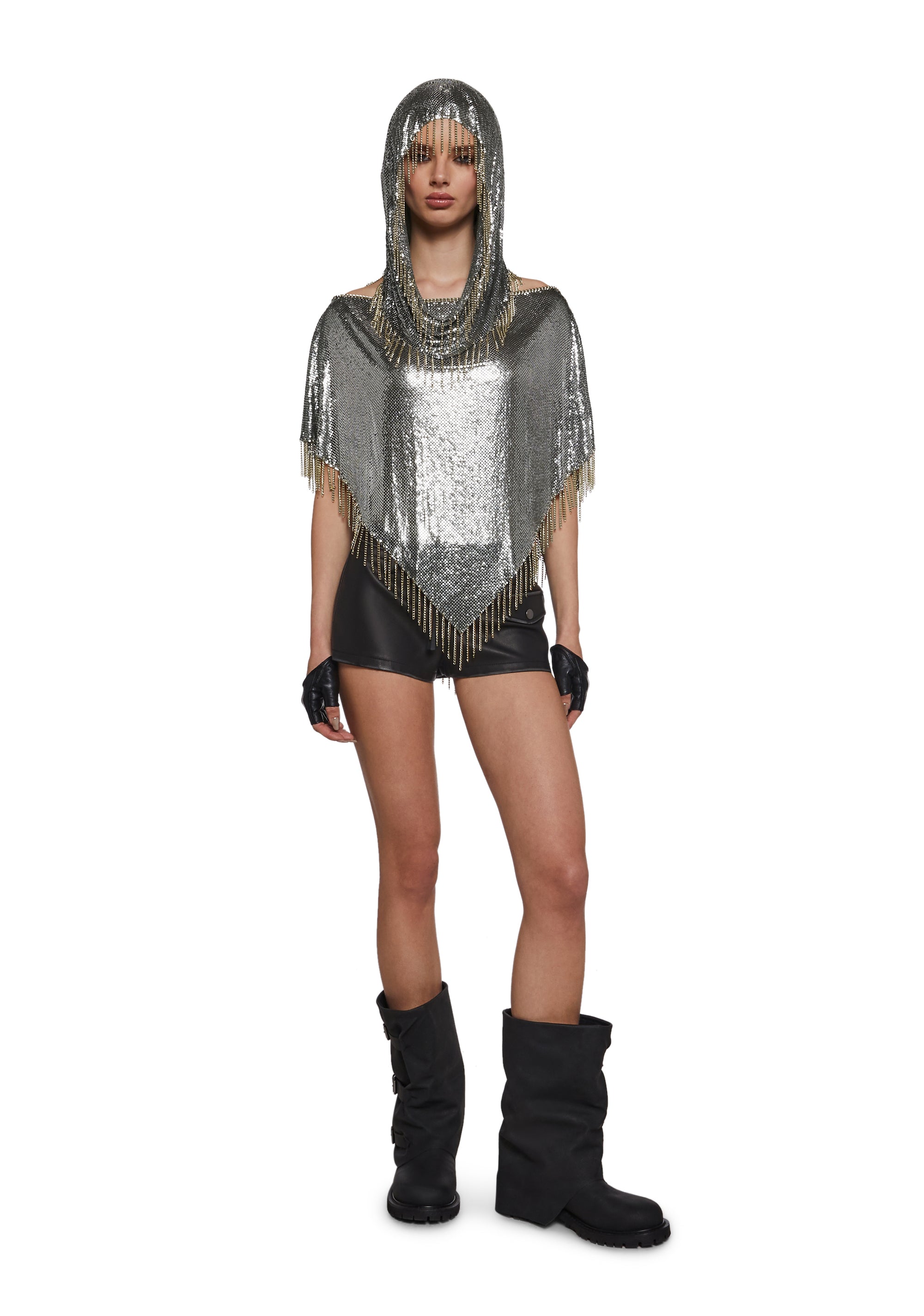 Alternative view of Femme MéTal Poncho