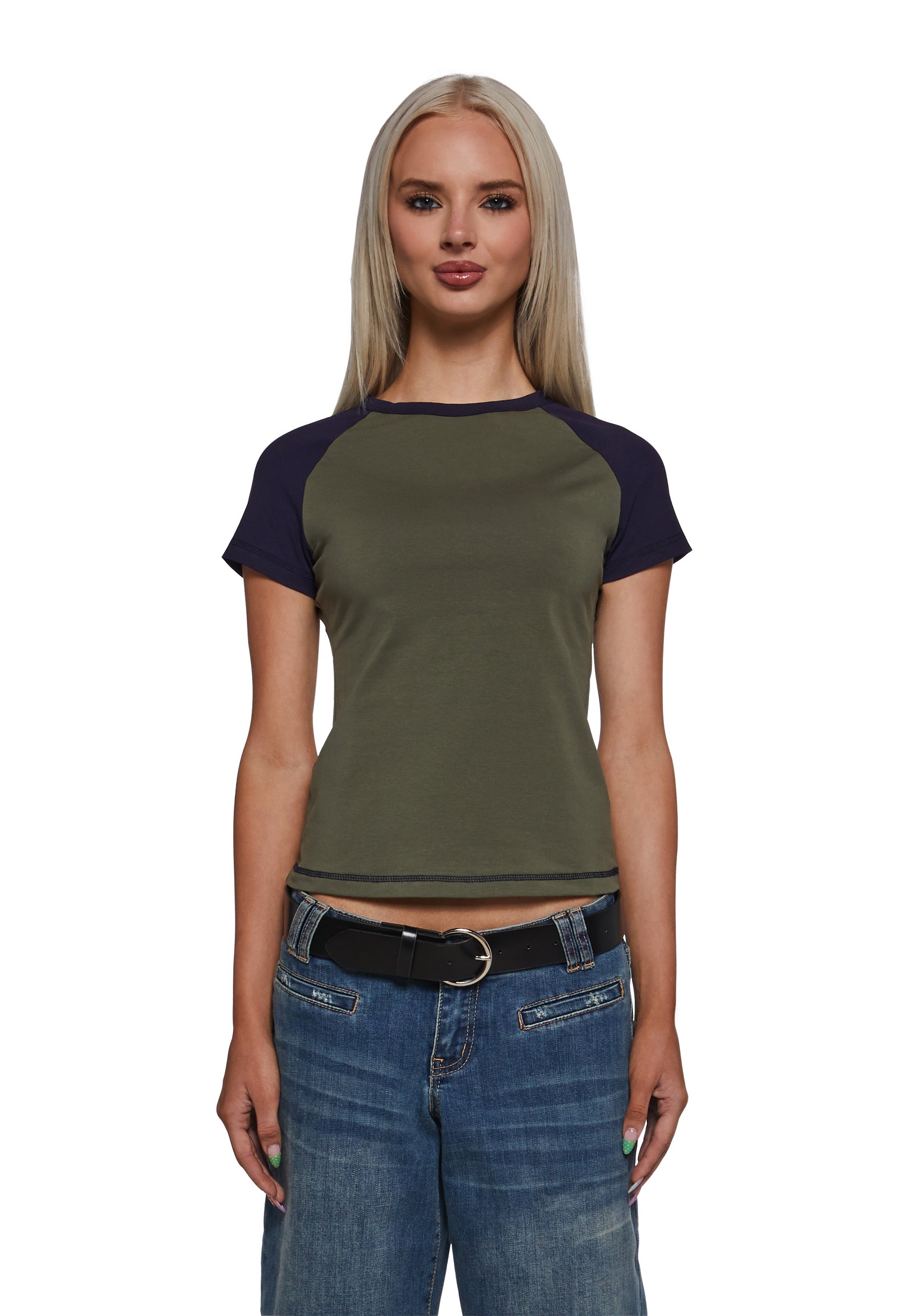 Alternative view of Casual Day Raglan Tee 2 Pack Set