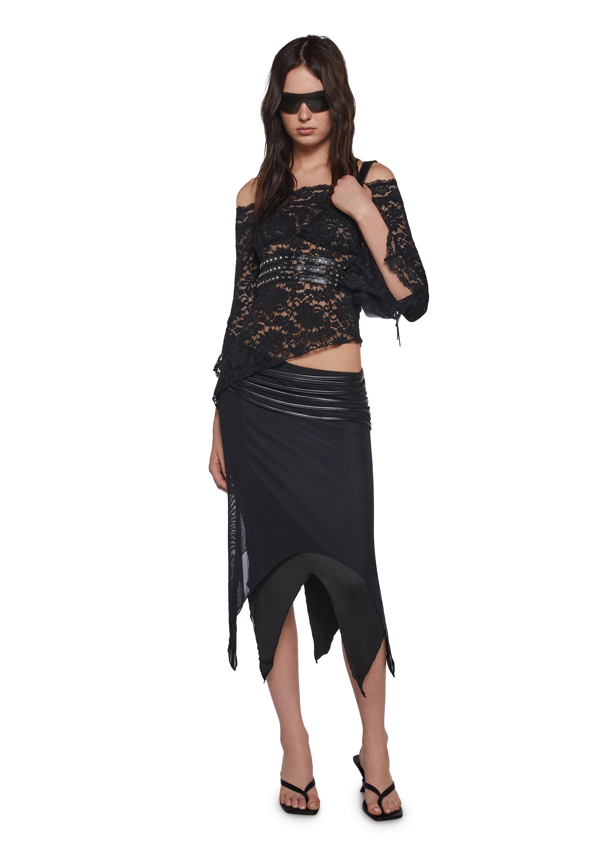 Alternative view of Jeanne Midi Skirt