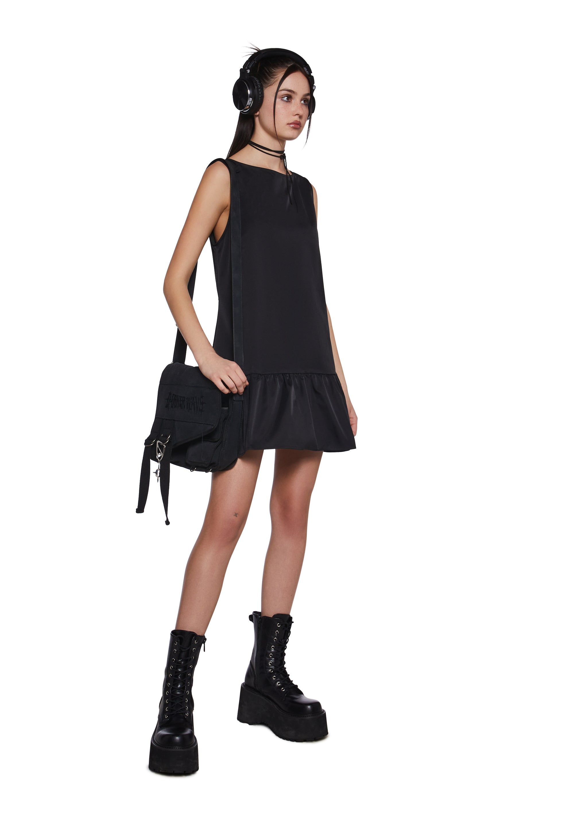 Alternative view of Arkana Babydoll Mini Dress