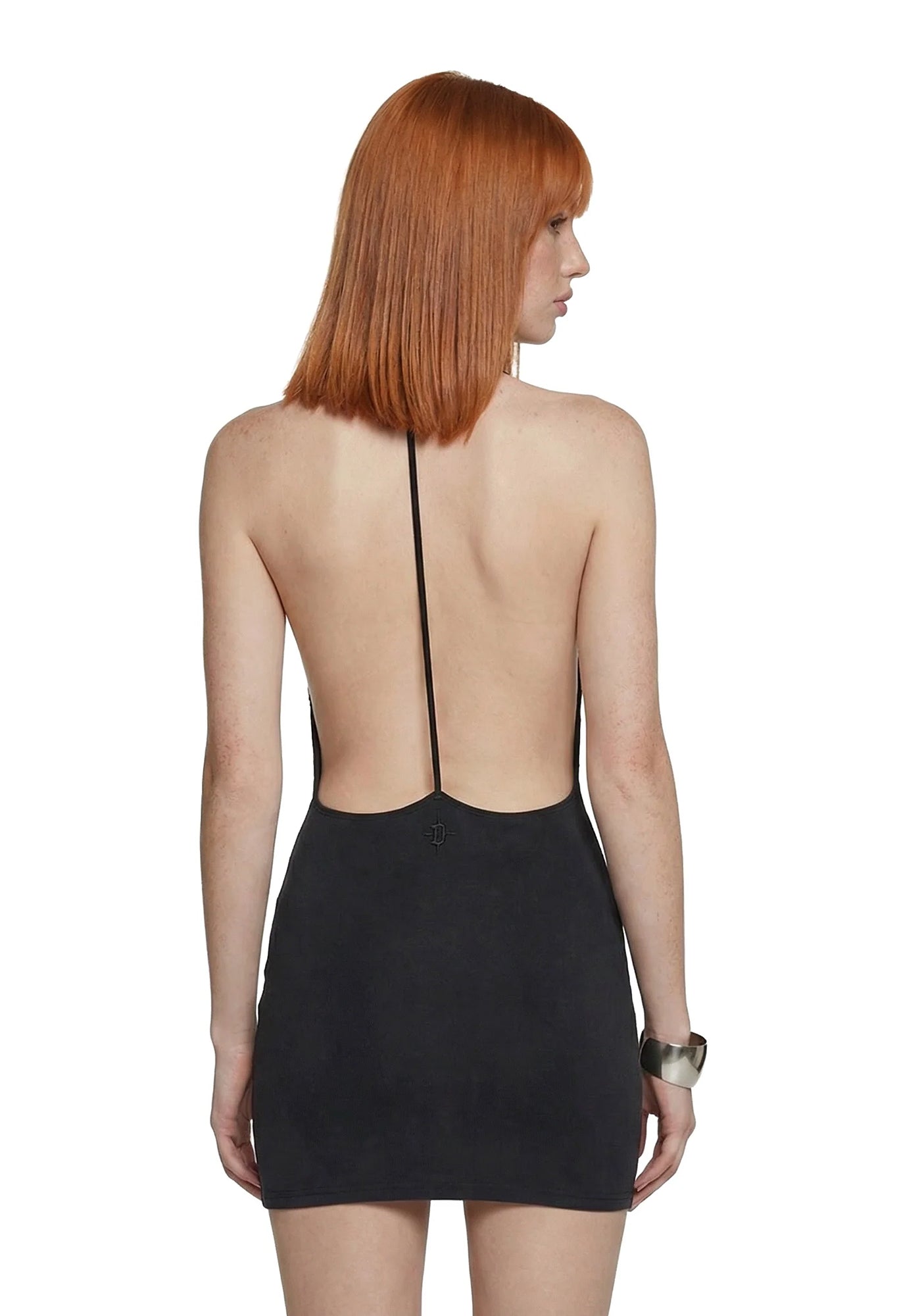 Ego Cowl Knit Mini Dress