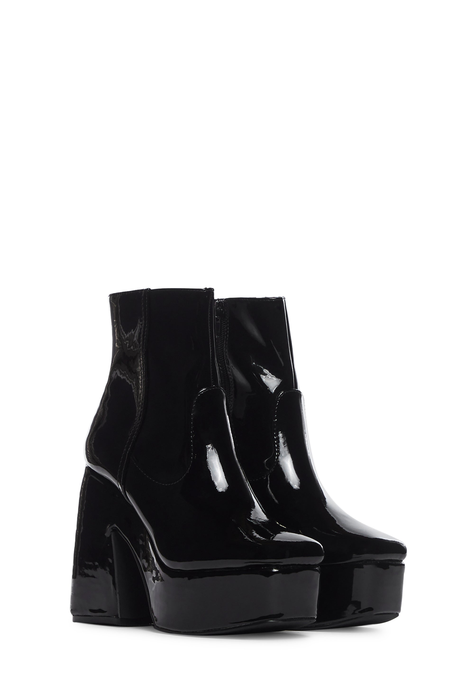 Alternative view of The Final Matrix Platform Ankle Boots