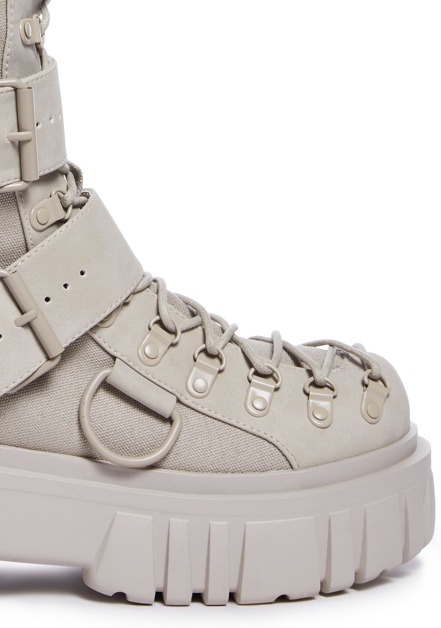 Alternative view of Low Traitor Boots - Light Gray