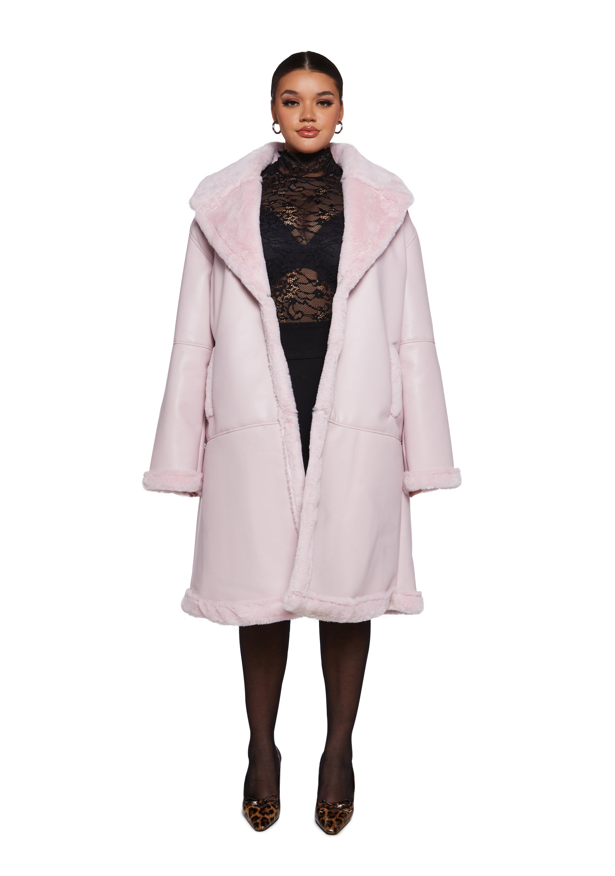 Alternative view of Nessa Midi Coat