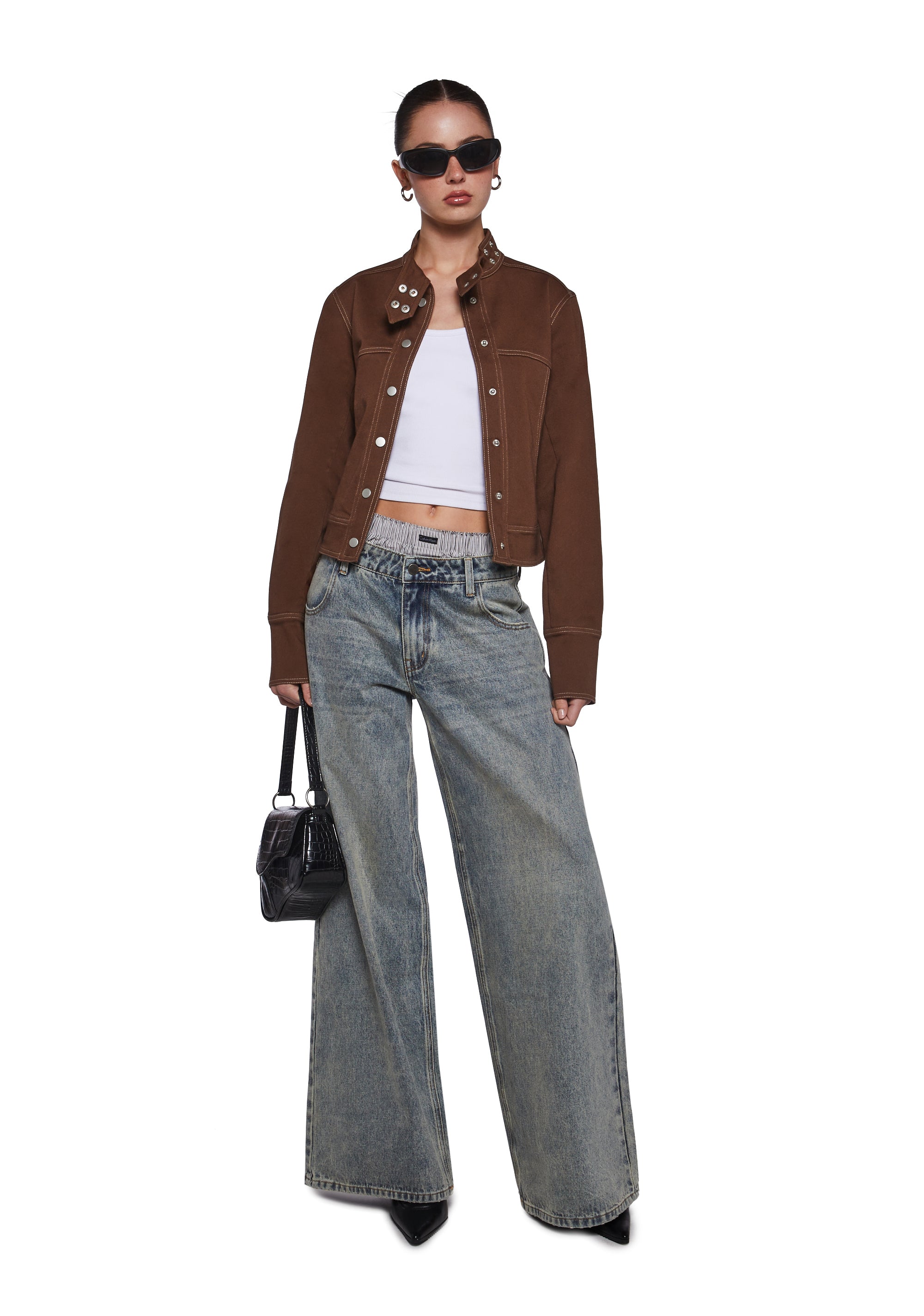 Alternative view of Turning Leaves Washed Poplin Jacket