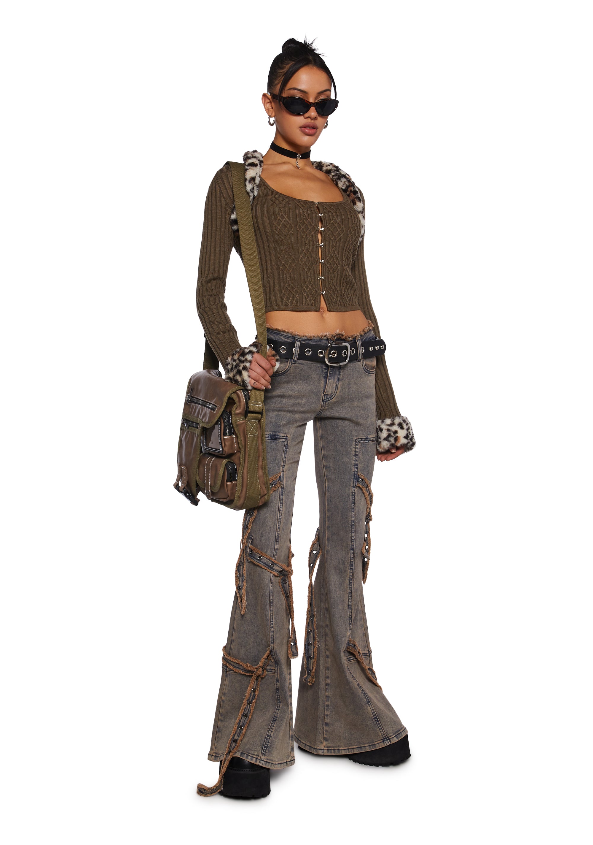 Alternative view of Straight Edge Corset And Shrug Set