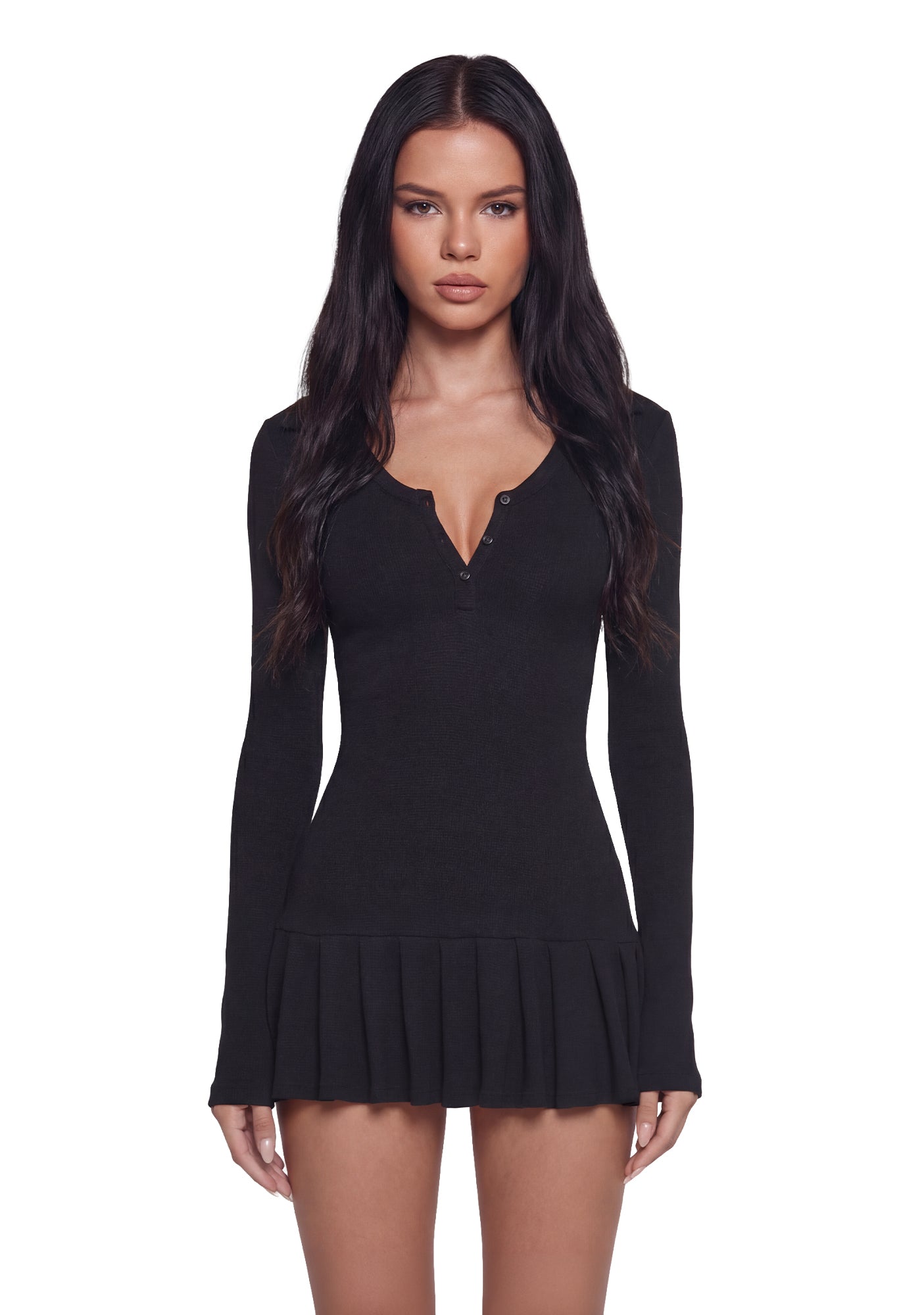 Class Dismissed Mini Dress - Black