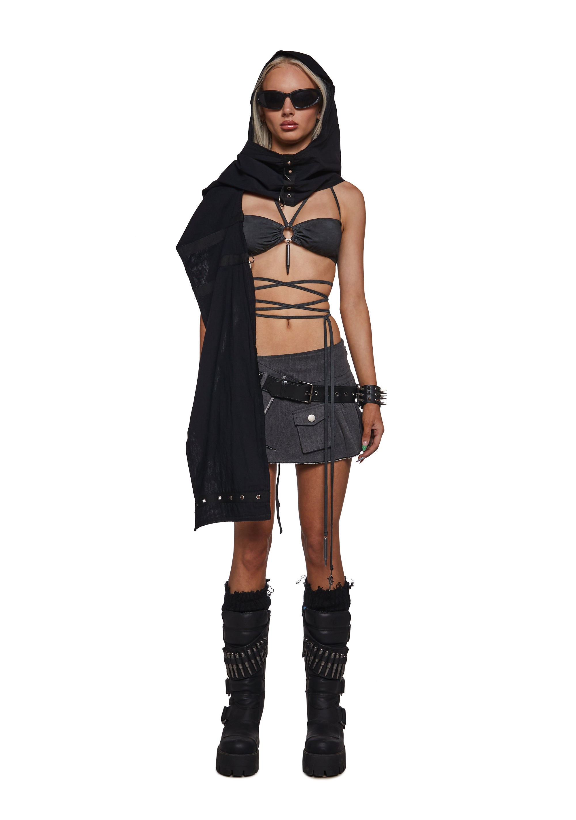 Alternative view of Outro Wrap Bra With Bullet Accent