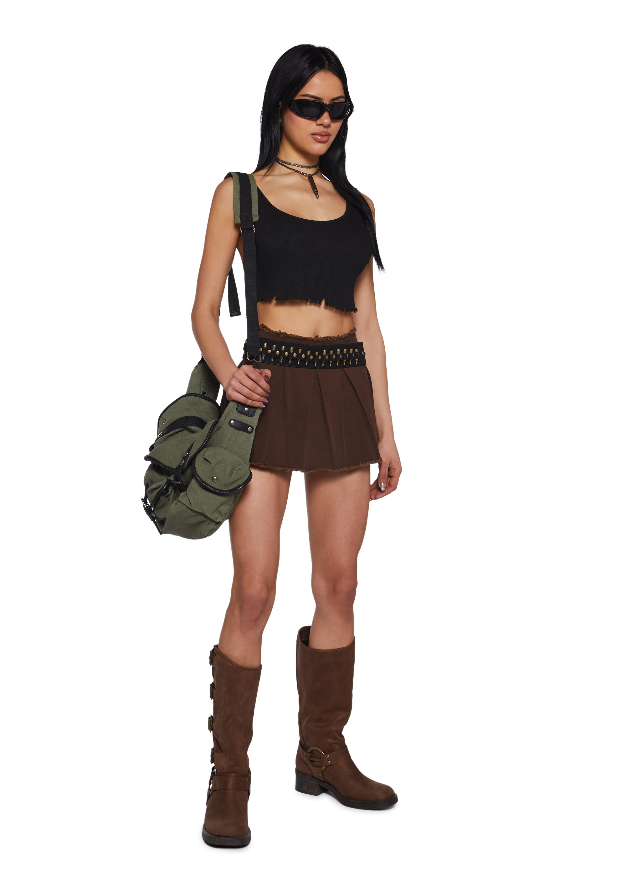 Alternative view of Renegade Mode Mini Skirt