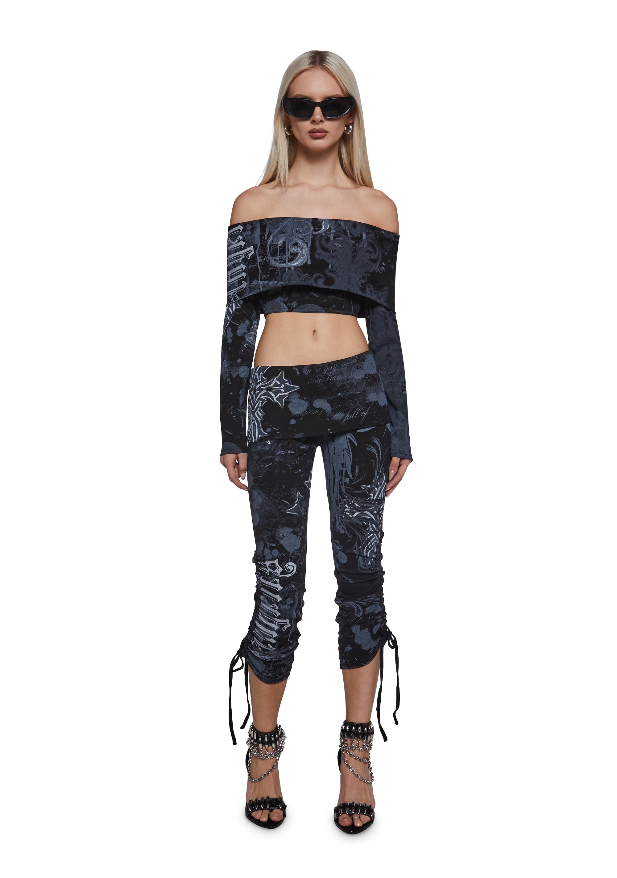 Alternative view of Glamour Off Shoulder Top