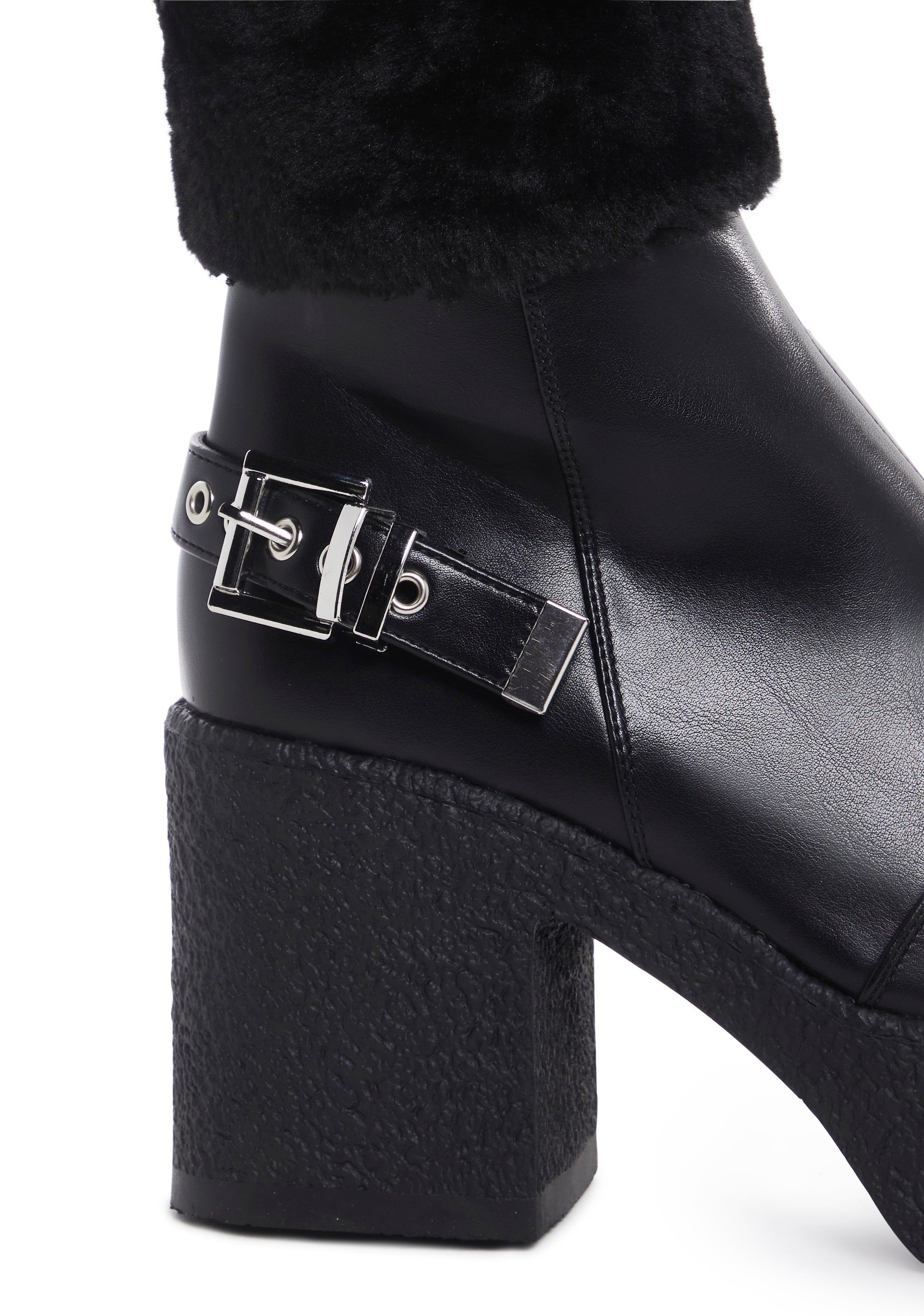 Alternative view of Figure It Out Platform Boots