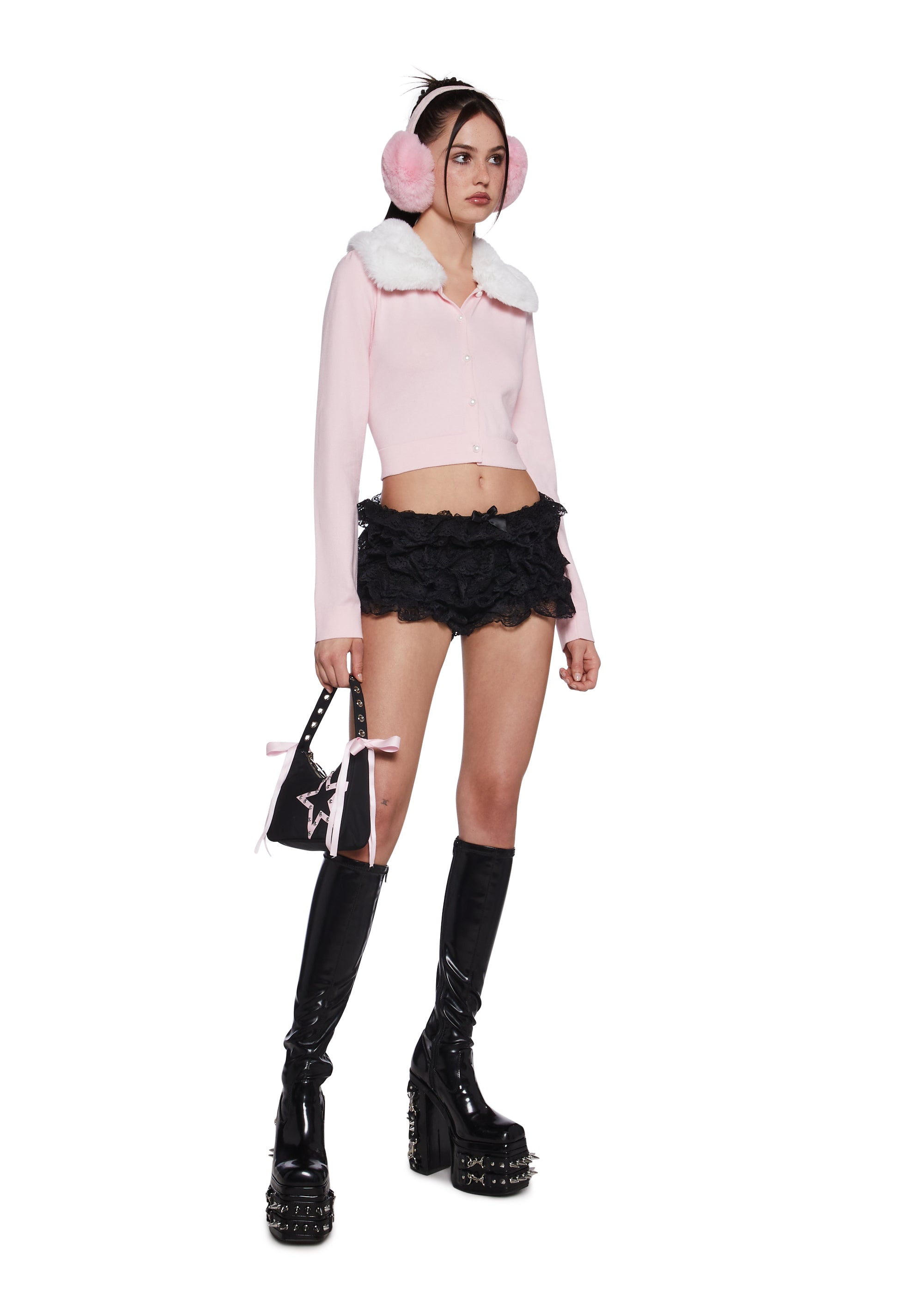 Alternative view of Constant Winks Knit Cardigan