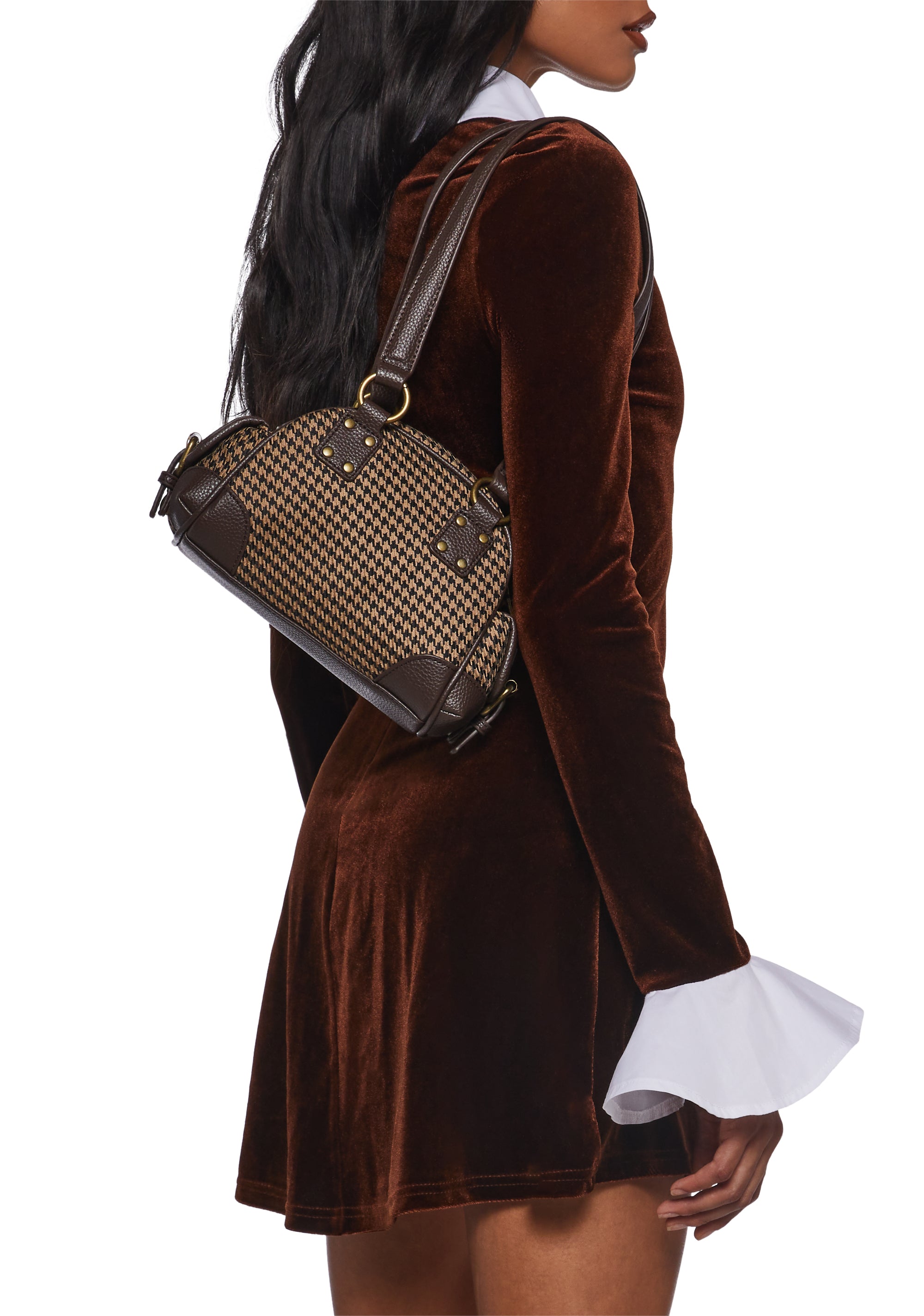 Alternative view of Cobblestone Lane Mini Bowler Bag