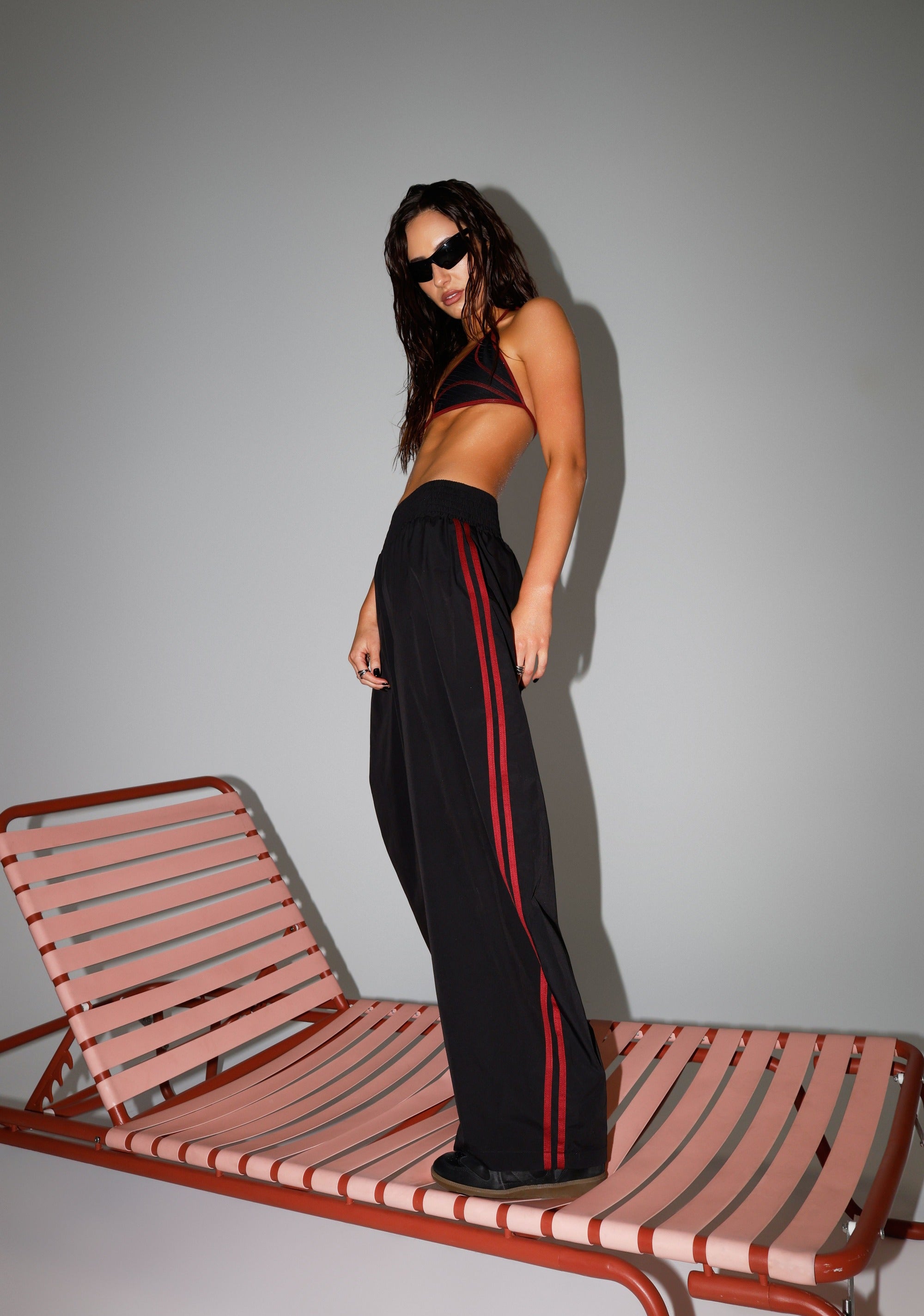 Tall Dark And Handsome Barrel Track Pants