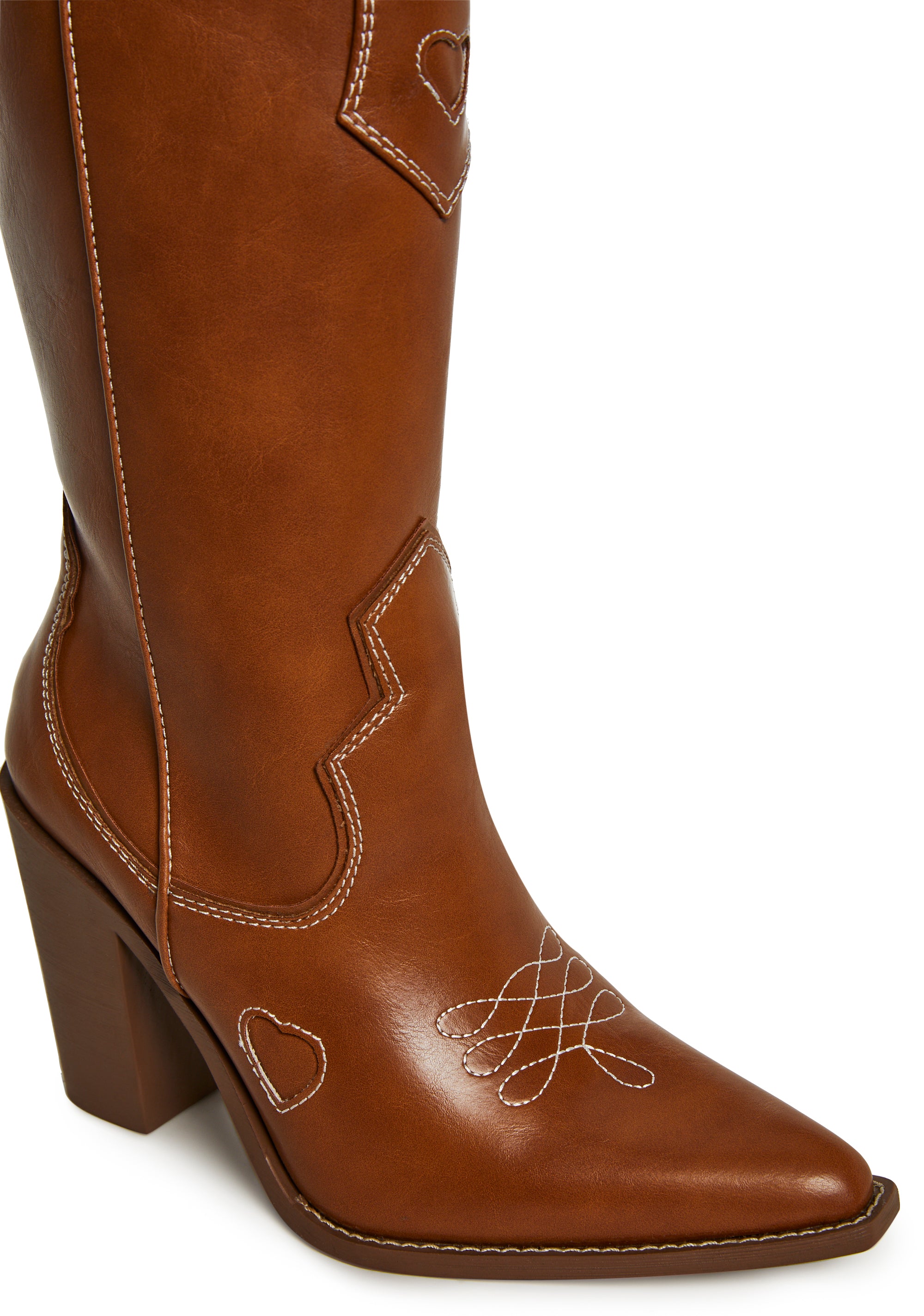 Alternative view of Basic Present Perfect Cowgirl Boot - Carmel