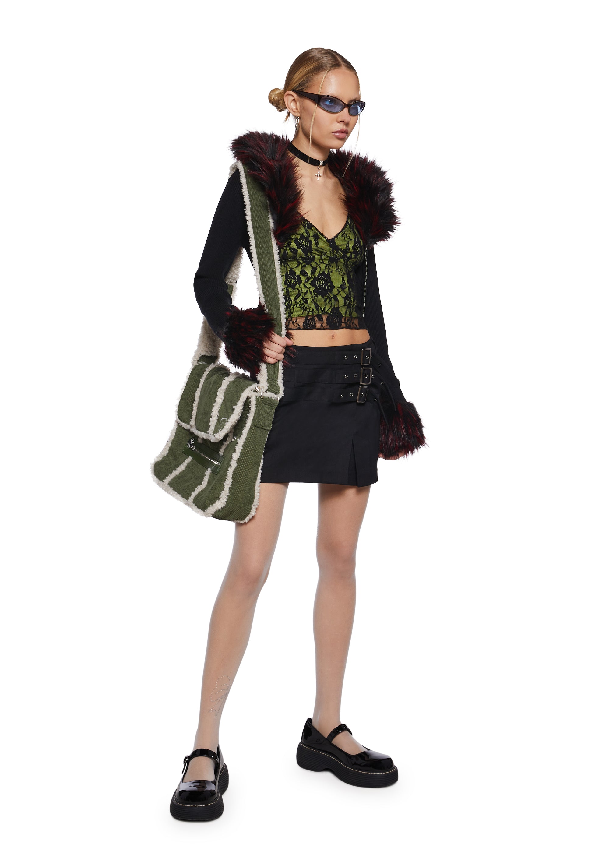 Alternative view of Secret Spell Book Mini Skirt
