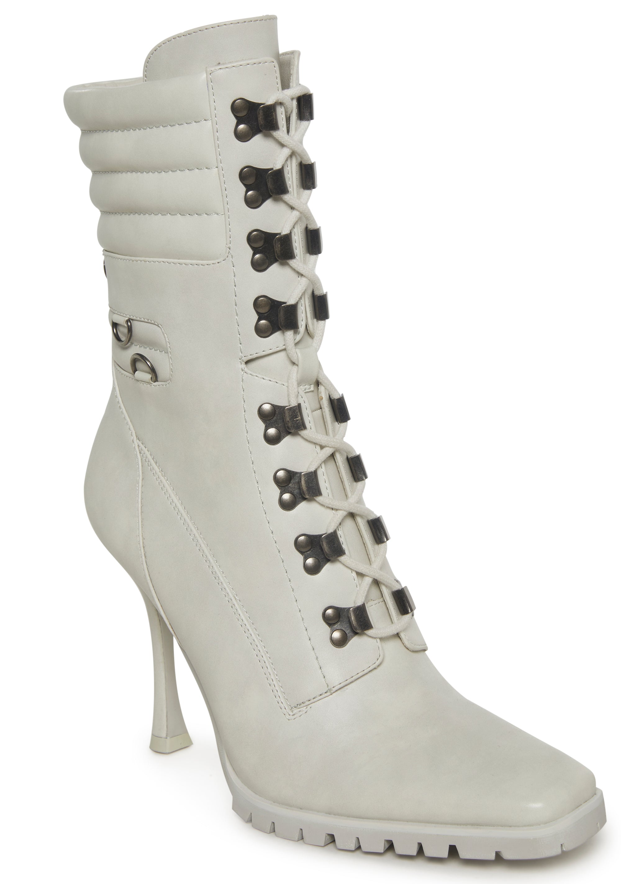 Alternative view of Future Frenemy Heeled Booties - White