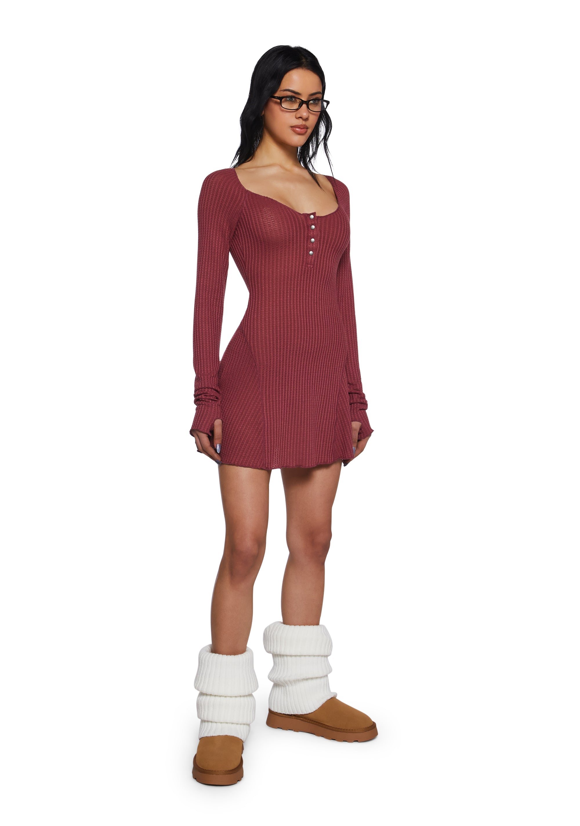 Alternative view of Text Me Back Mini Dress