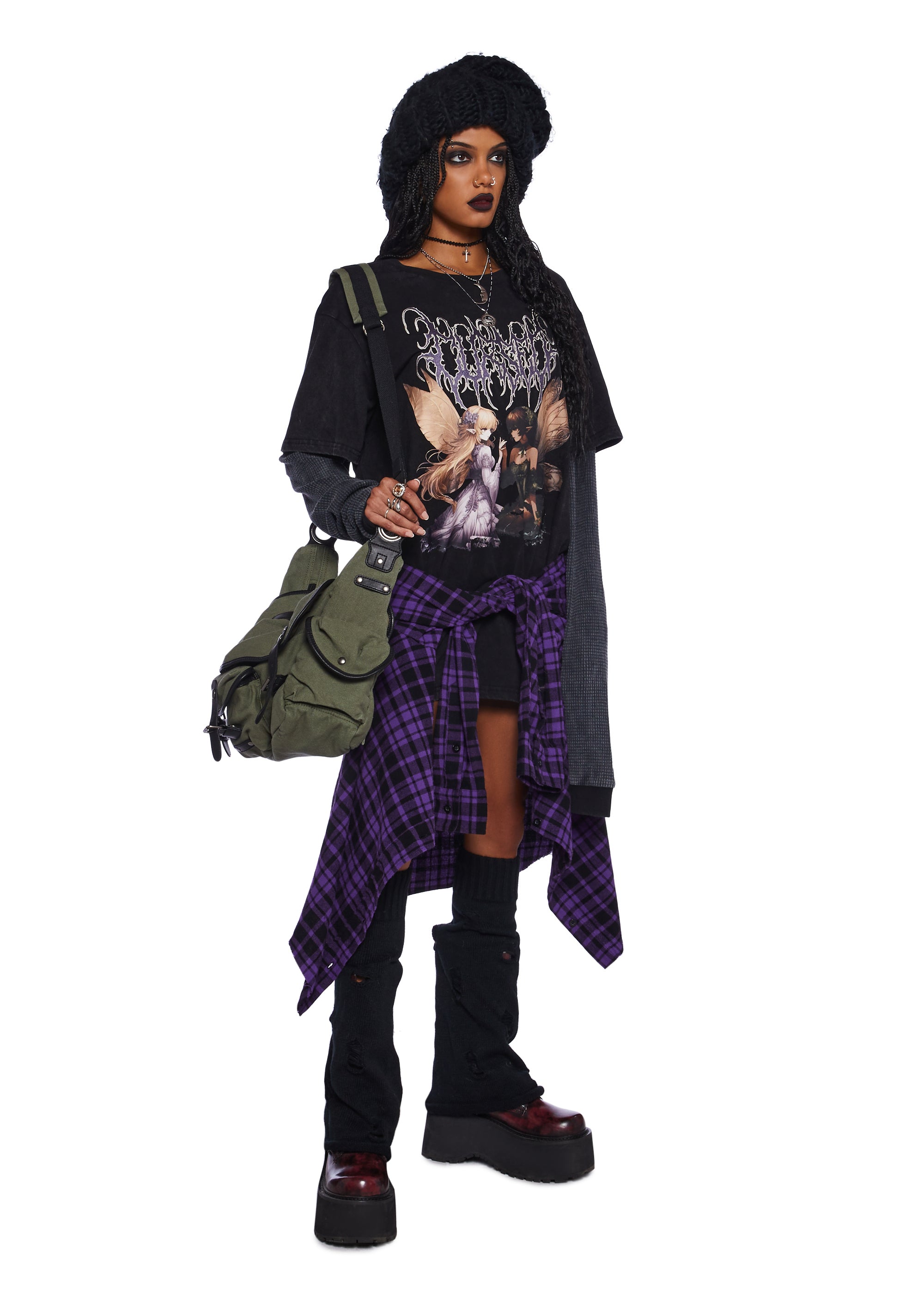Alternative view of Hopelessly Fated Long Sleeve Tee