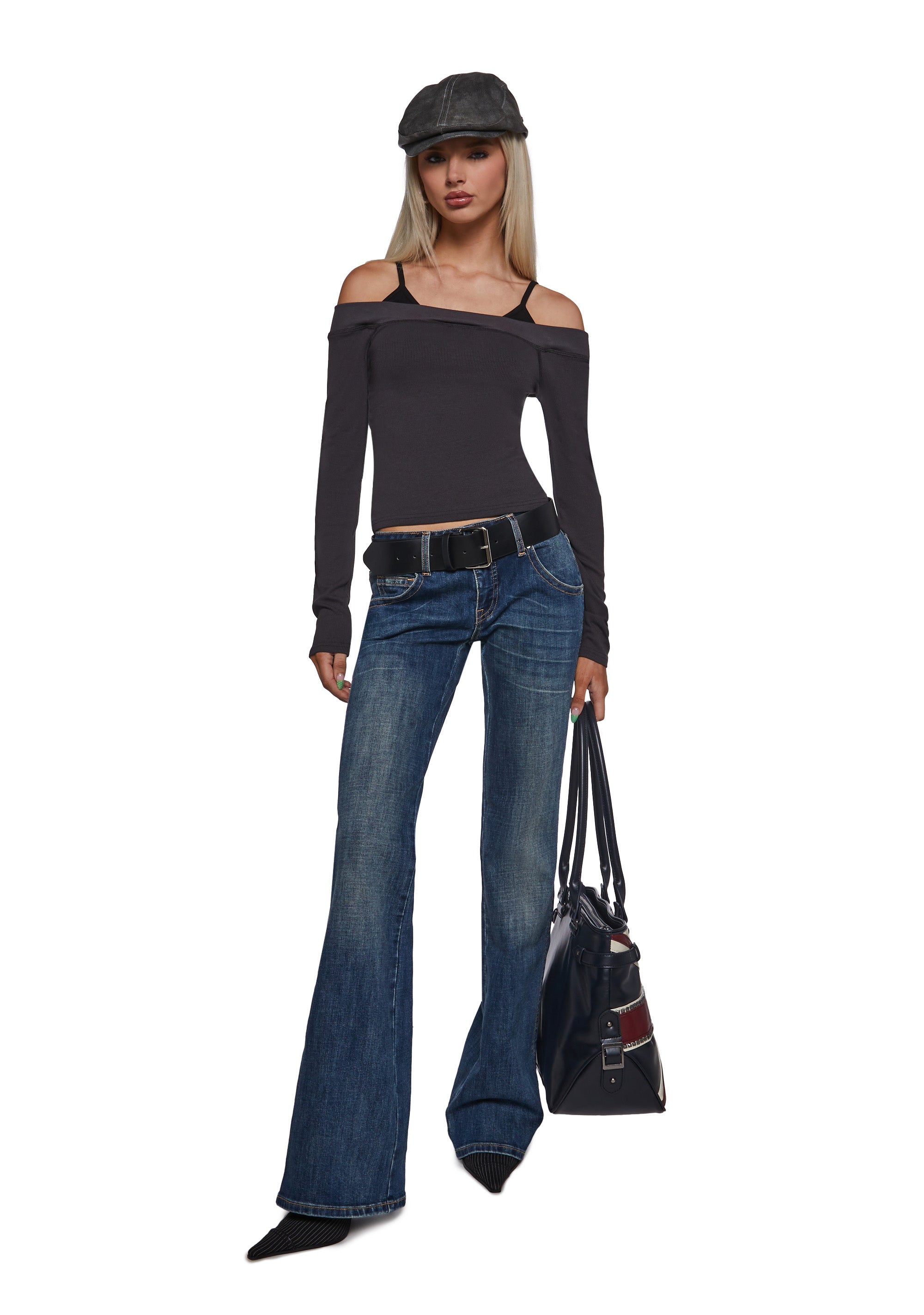 Alternative view of Halle Bootcut Jeans