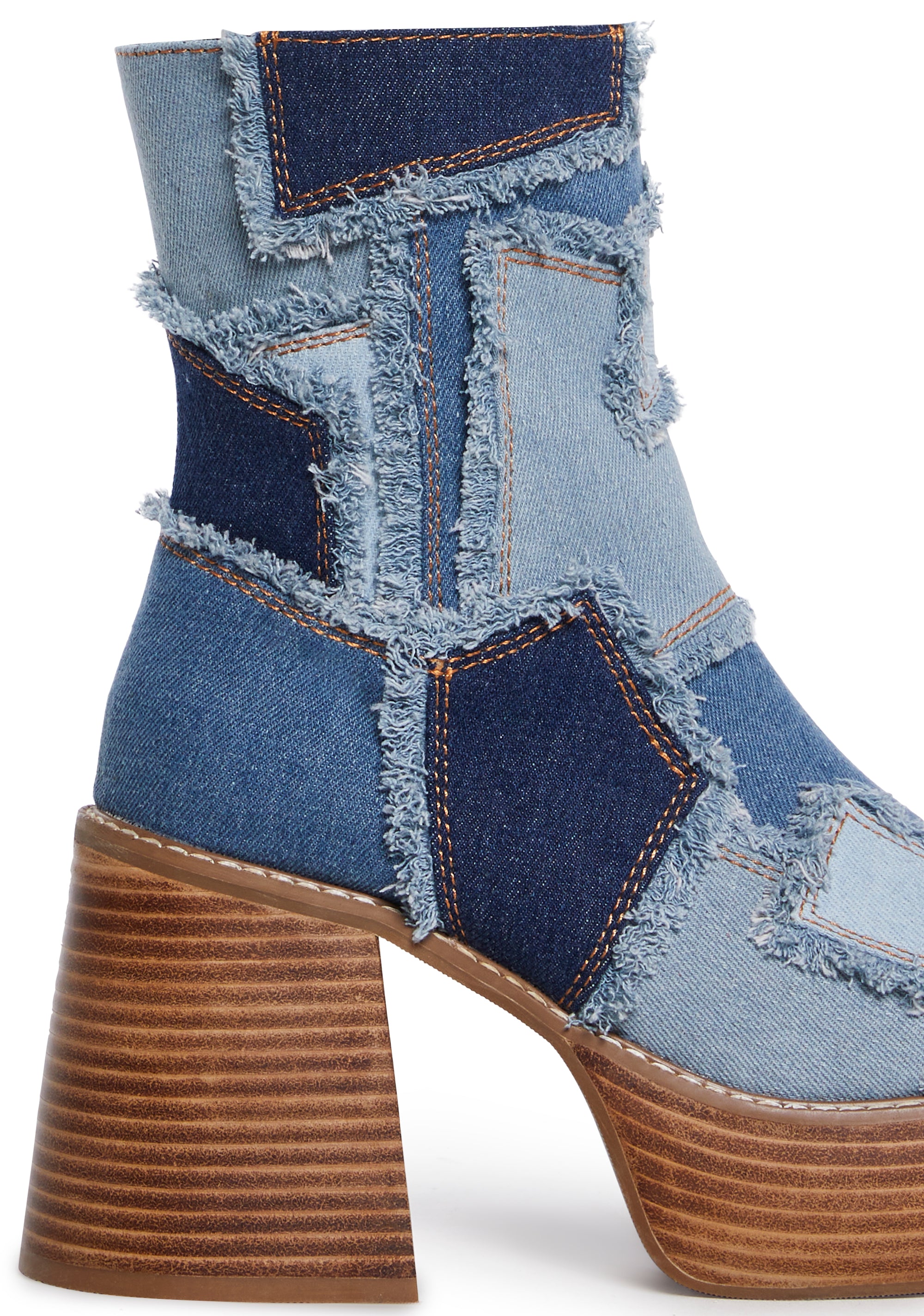 Alternative view of Winding Roads Ankle Boots - Denim