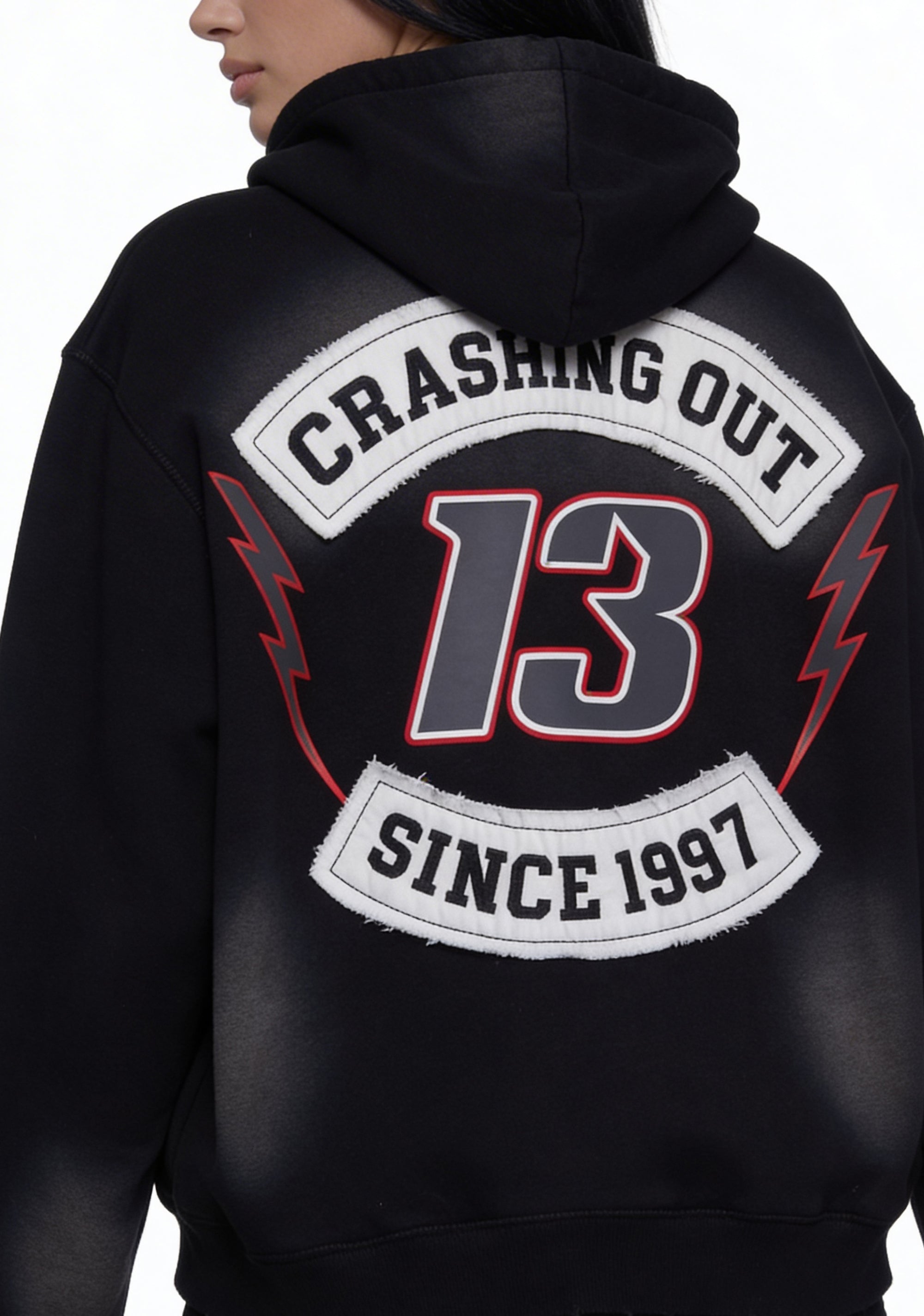 Alternative view of Crash Out Zip Hoodie