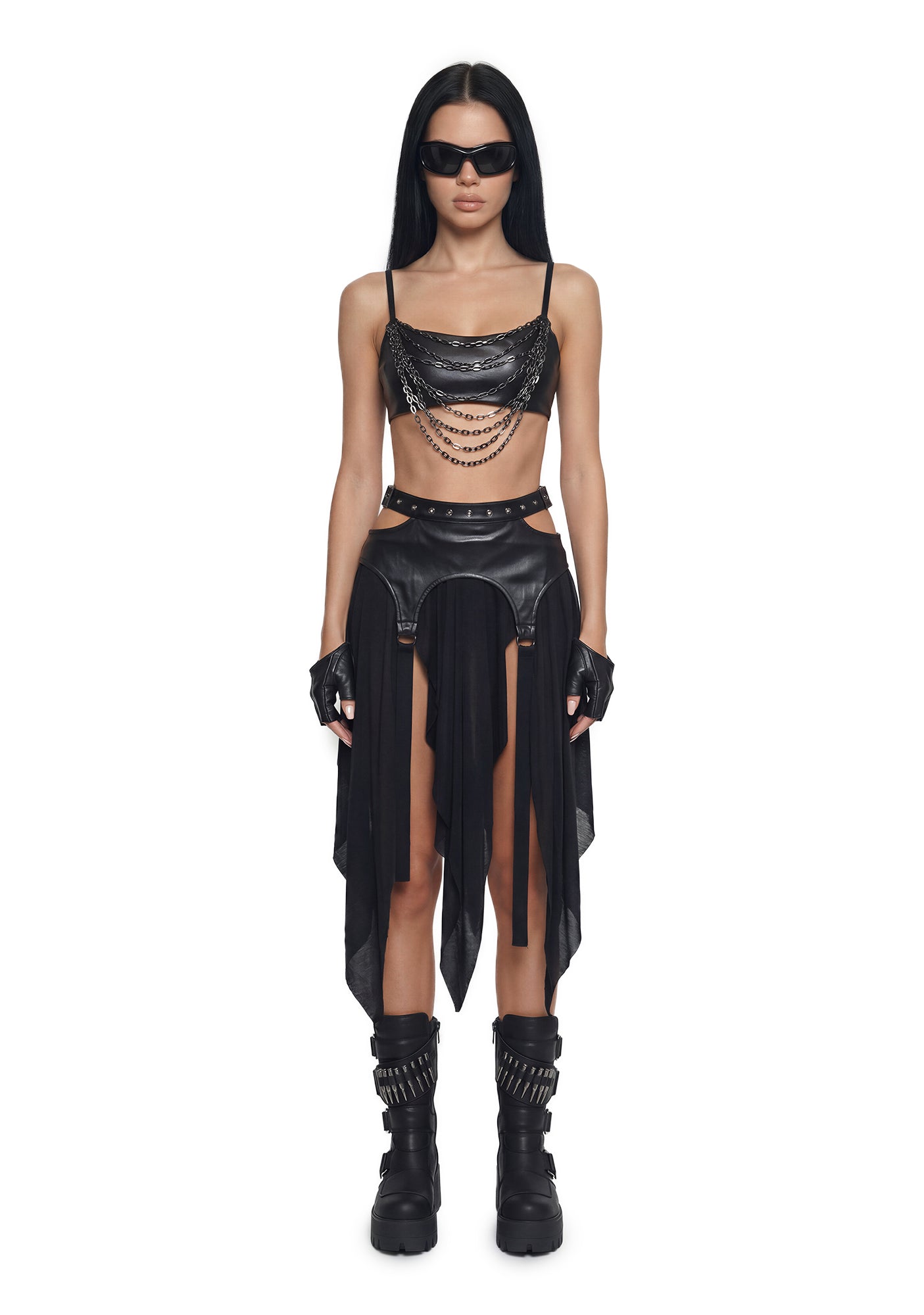 Alternative view of Analog Chain Bralette
