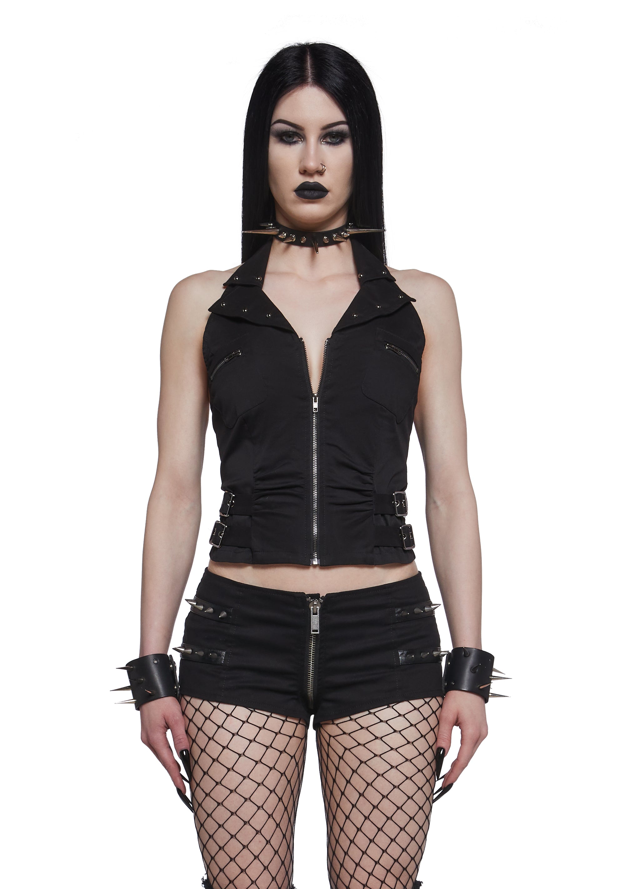 Malevolent Zip Halter