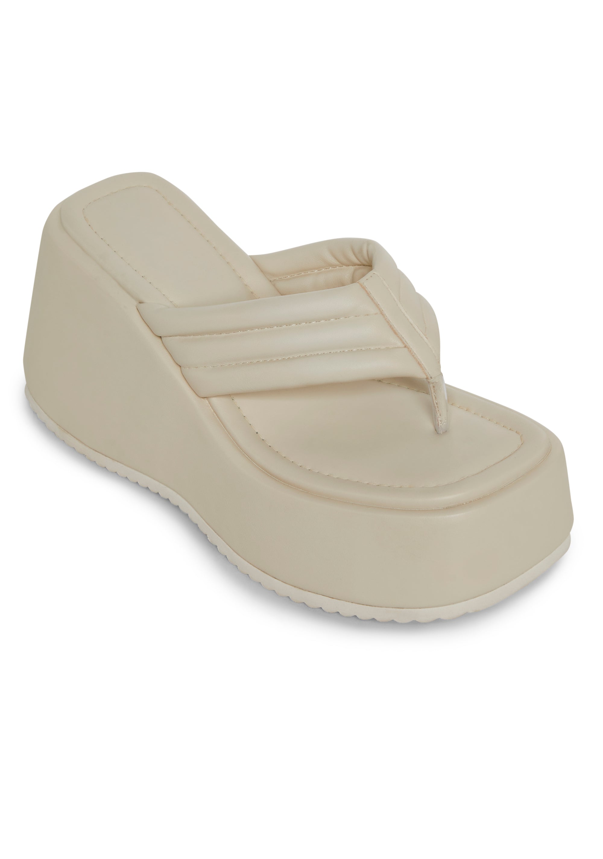 Alternative view of Happy Greetings Platform Sandals - Off White