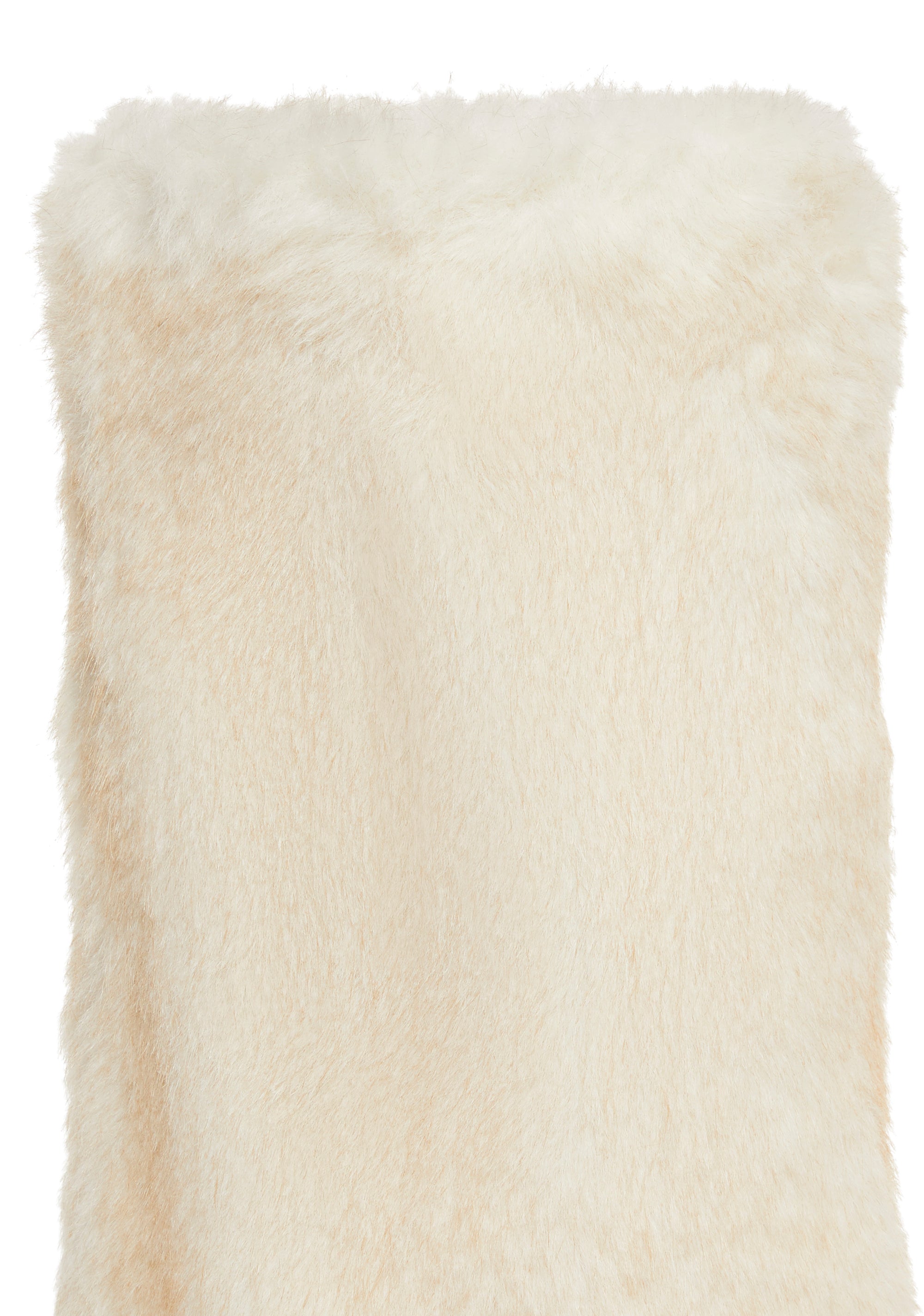 Alternative view of Ahsoka Foldover Flat Boots - White