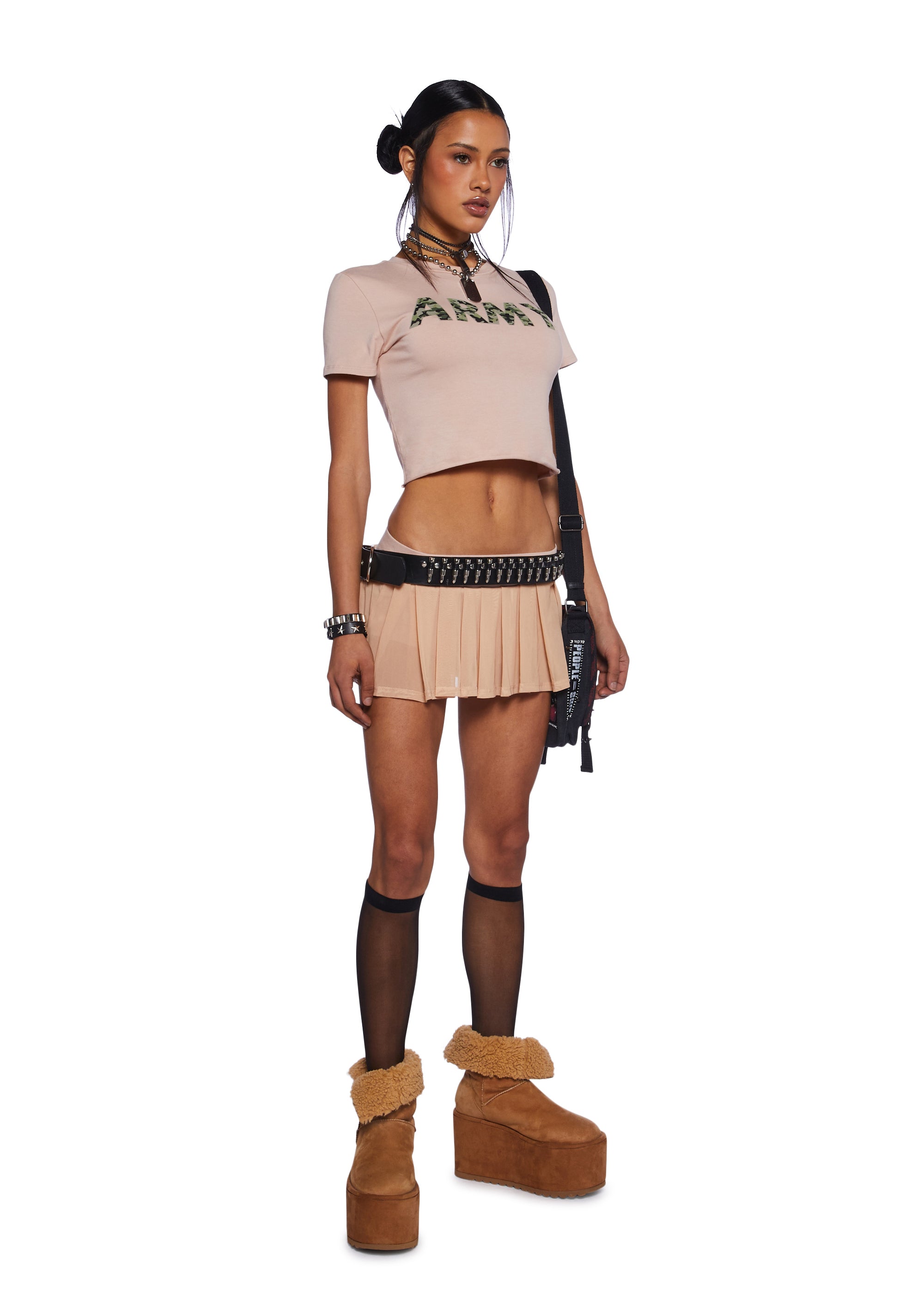 Alternative view of Alright Baby Mini Skirt