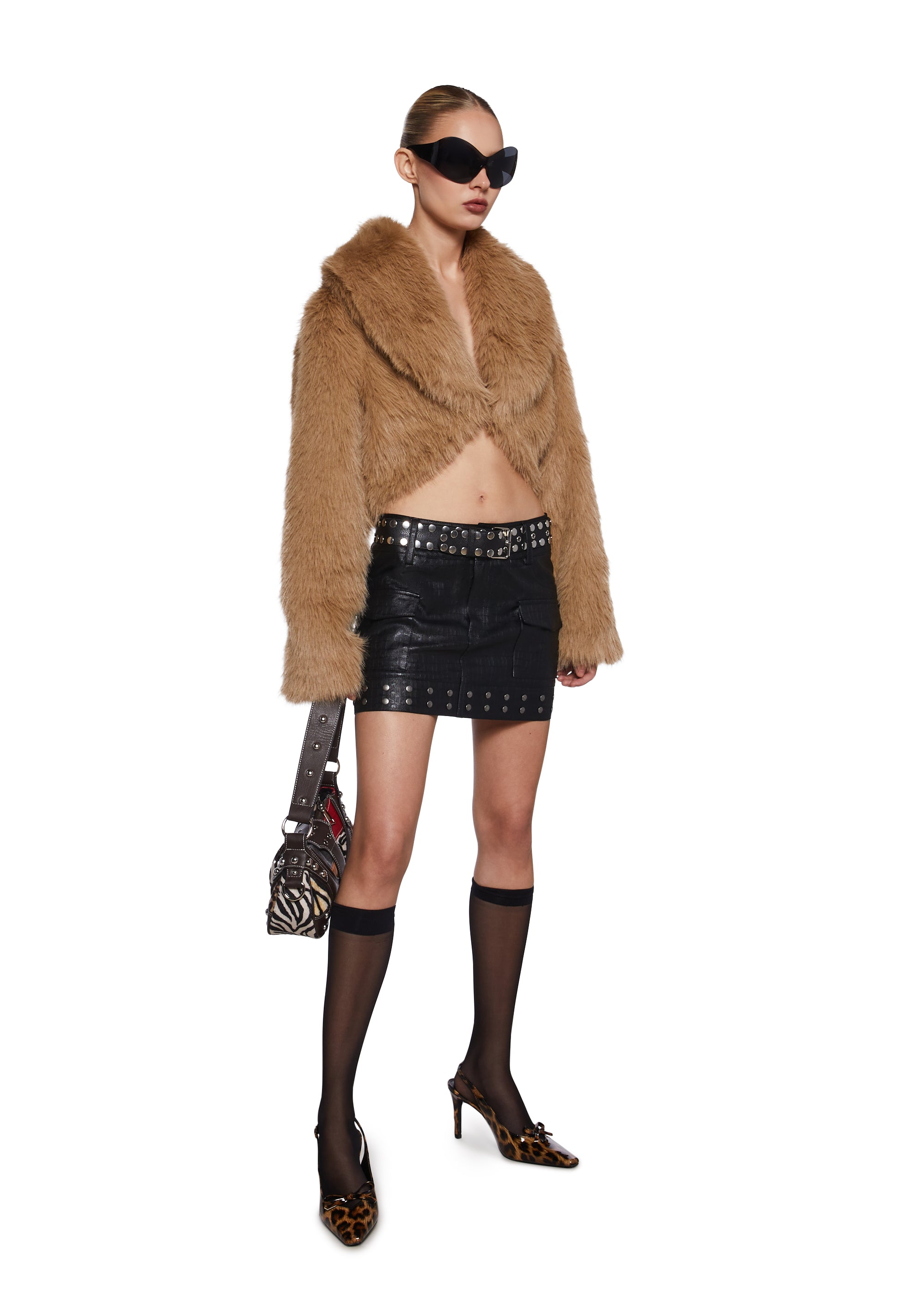 Alternative view of Heiress Secrets Cargo Skirt