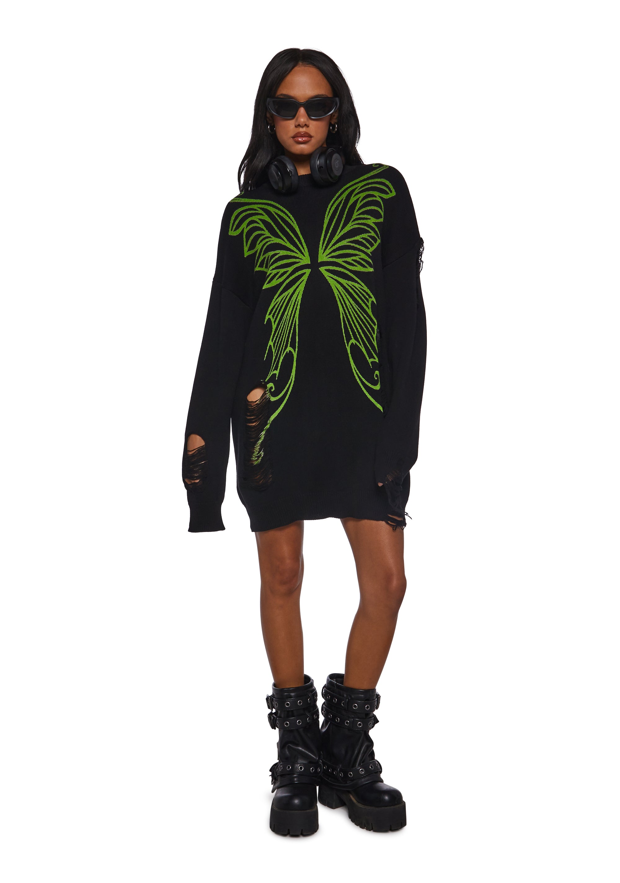 Alternative view of Music Of The Heart Oversized Sweater