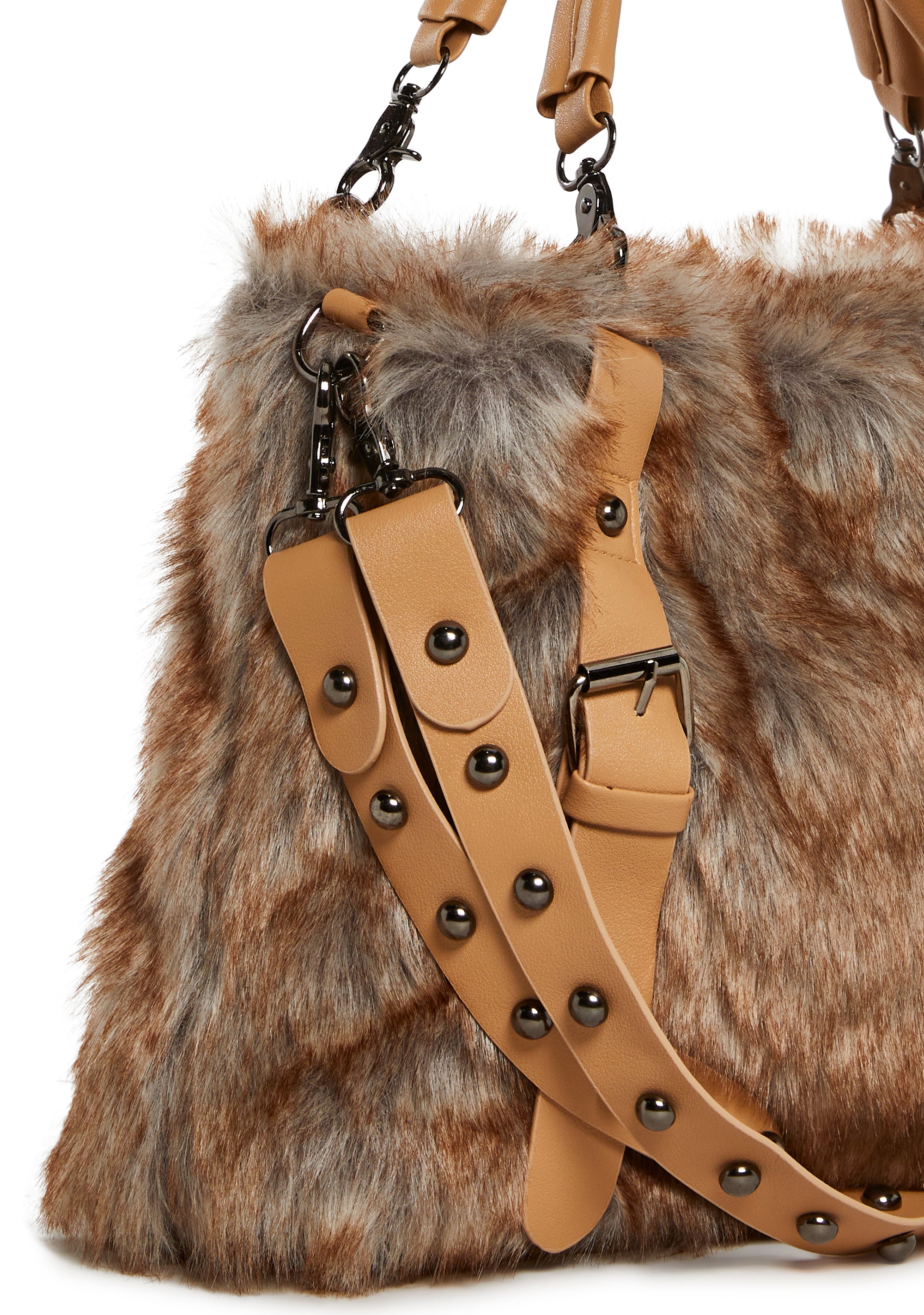 Alternative view of Wild Whisper Faux Fur Handbag