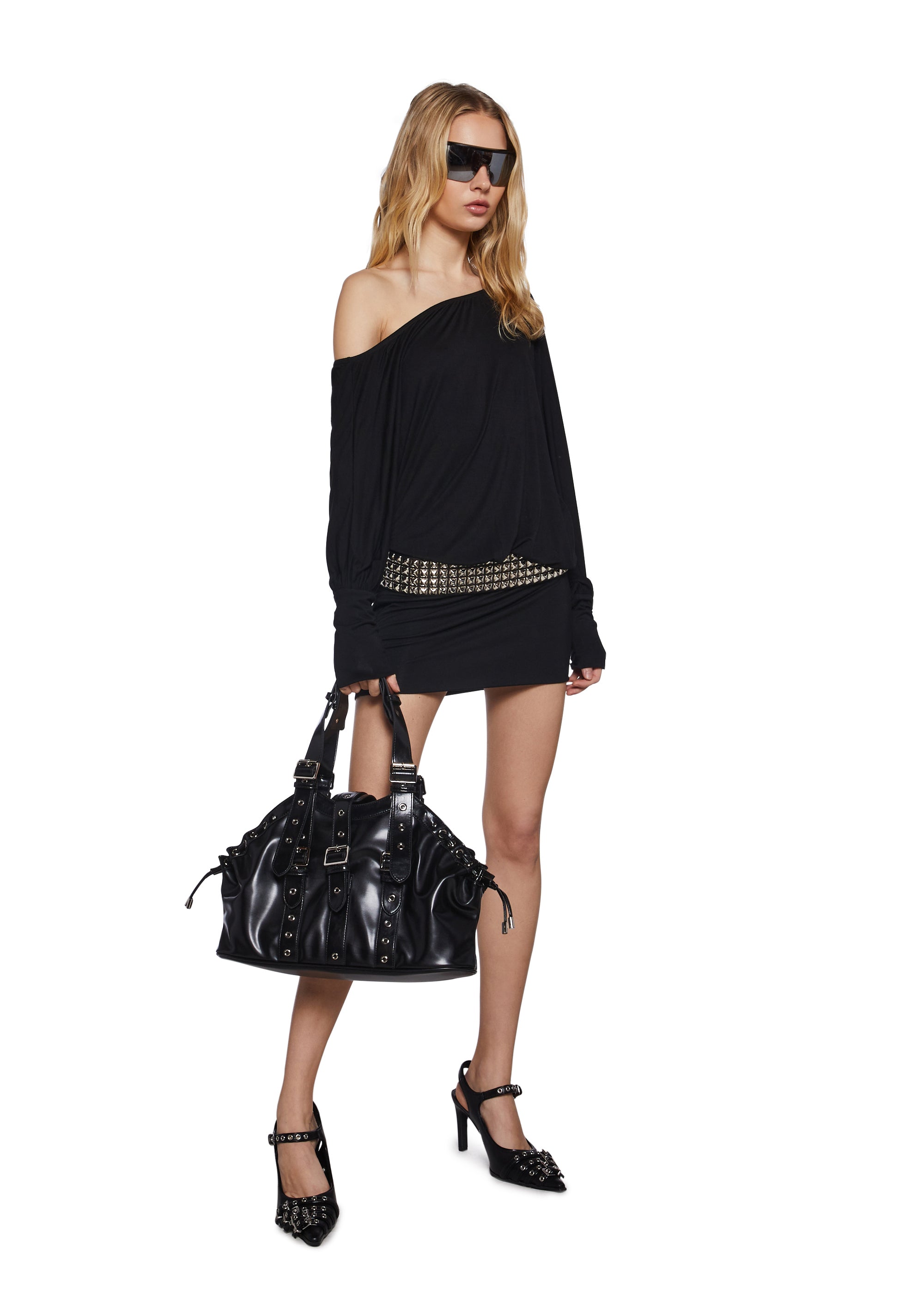 Alternative view of Amabel Shoulder Bag - Black