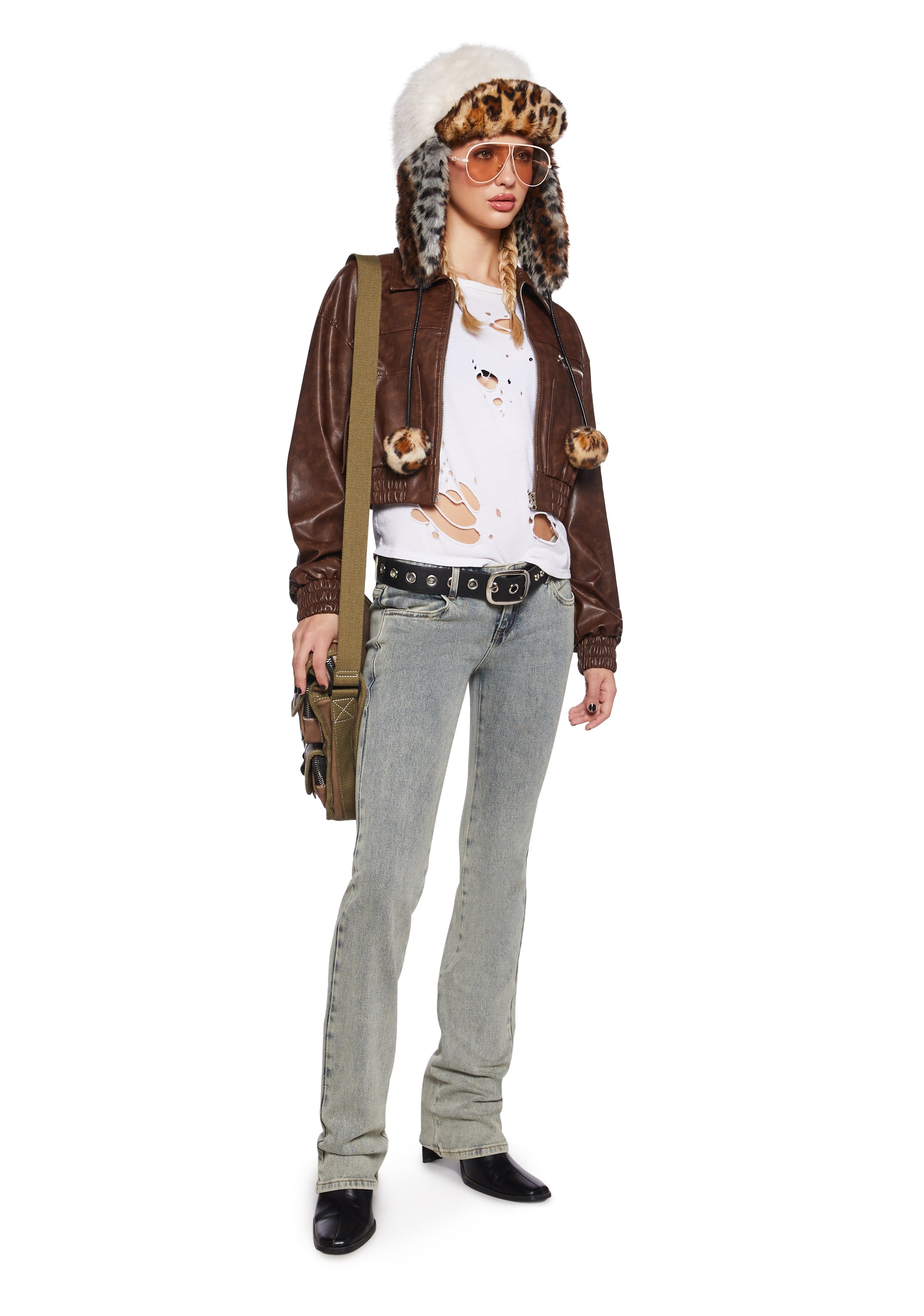 Alternative view of Playing It Cool Bomber Jacket