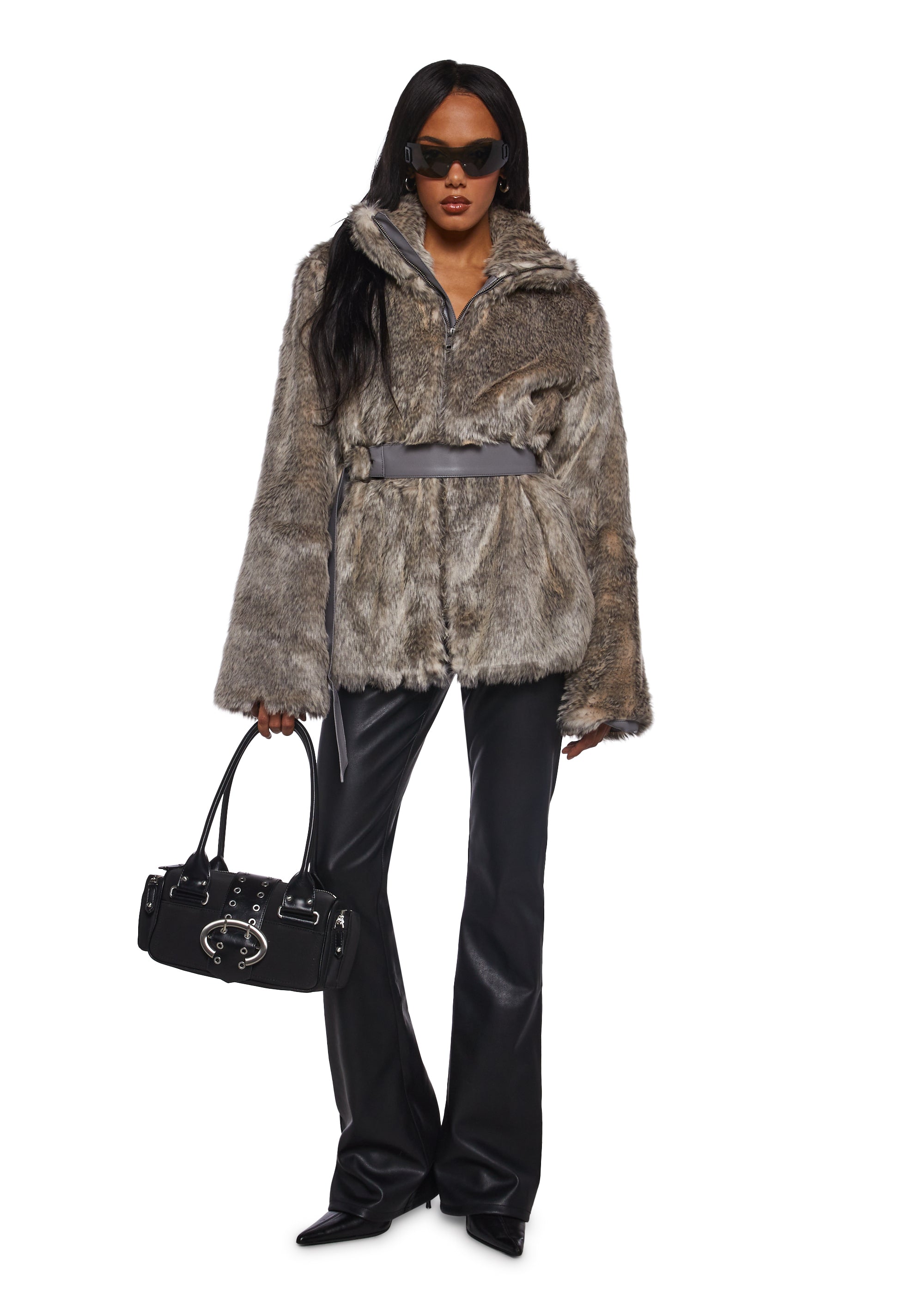 Alternative view of Total Legacy Faux Fur Coat