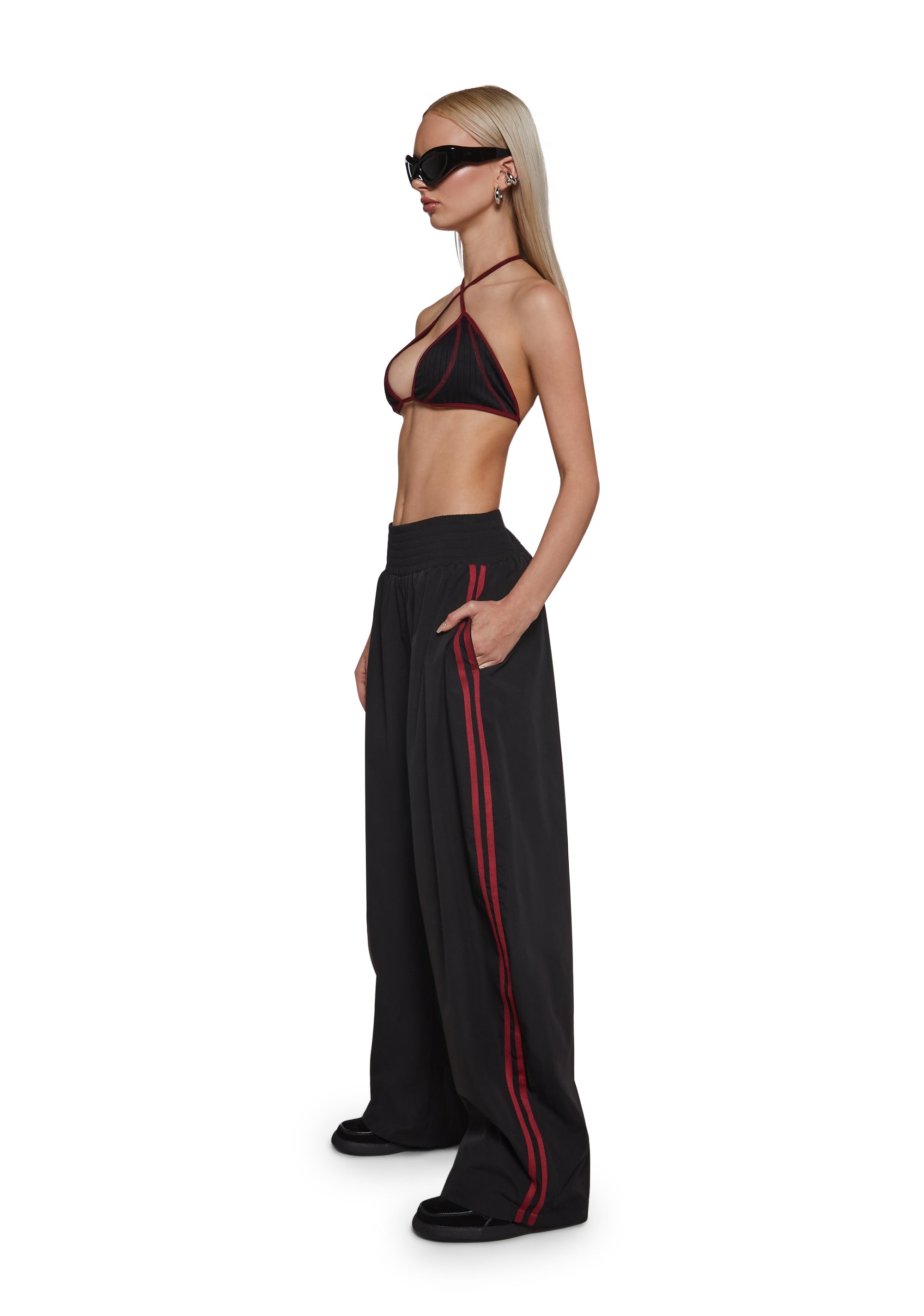 Alternative view of Tall Dark And Handsome Barrel Track Pants