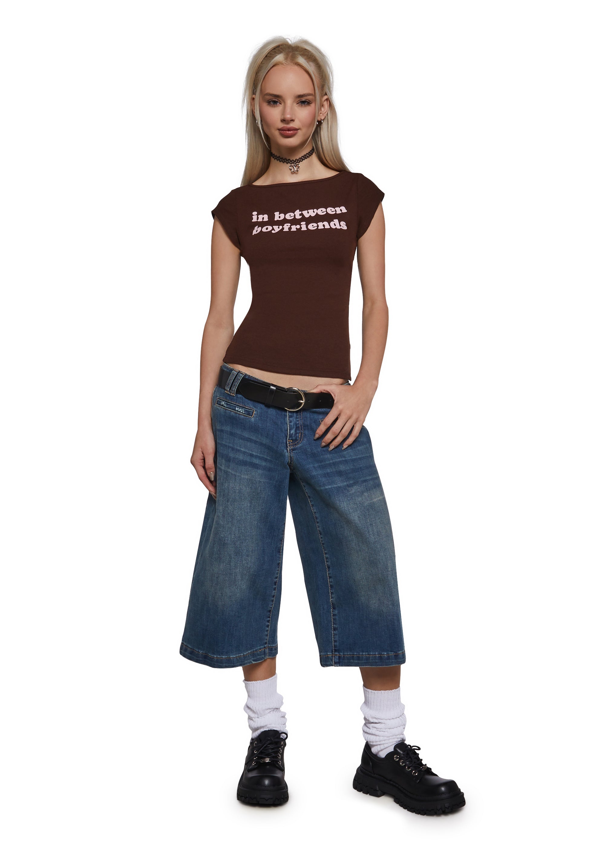 Alternative view of Bf Collector Boat Neck Tee